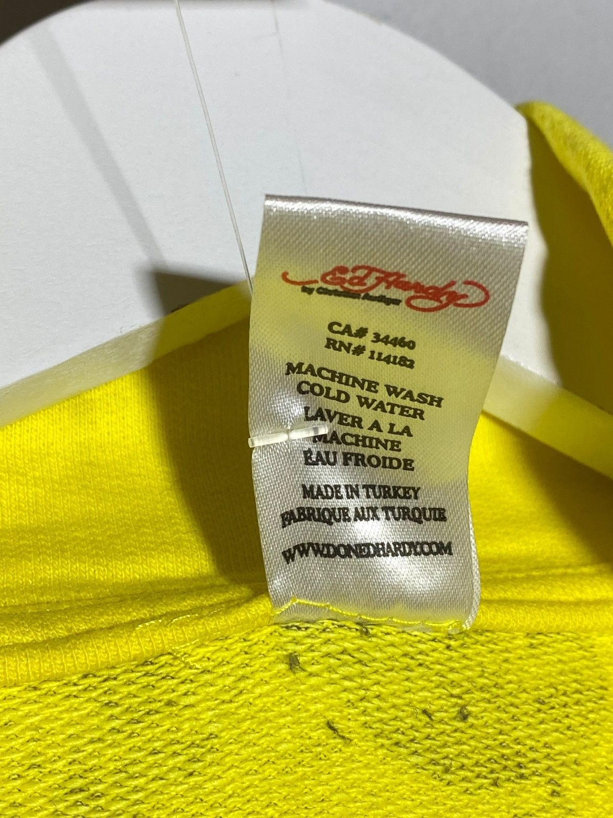 Ed Hardy Ed Hardy y2k hype streetwear all overprint zip up jacket Size US XL / EU 56 / 4 - 15 Thumbnail