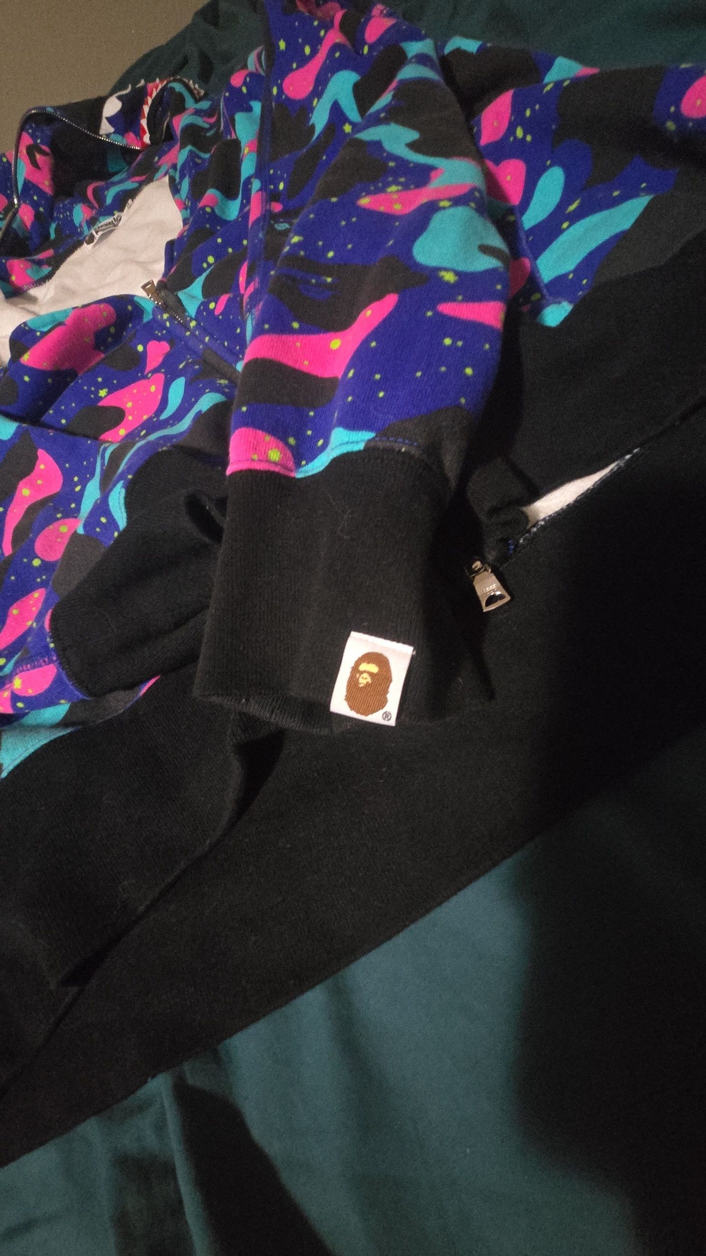 Bape × Kid Cudi Bape kid cudi shark full zip Size US XXL / EU 58 / 5 - 2 Thumbnail