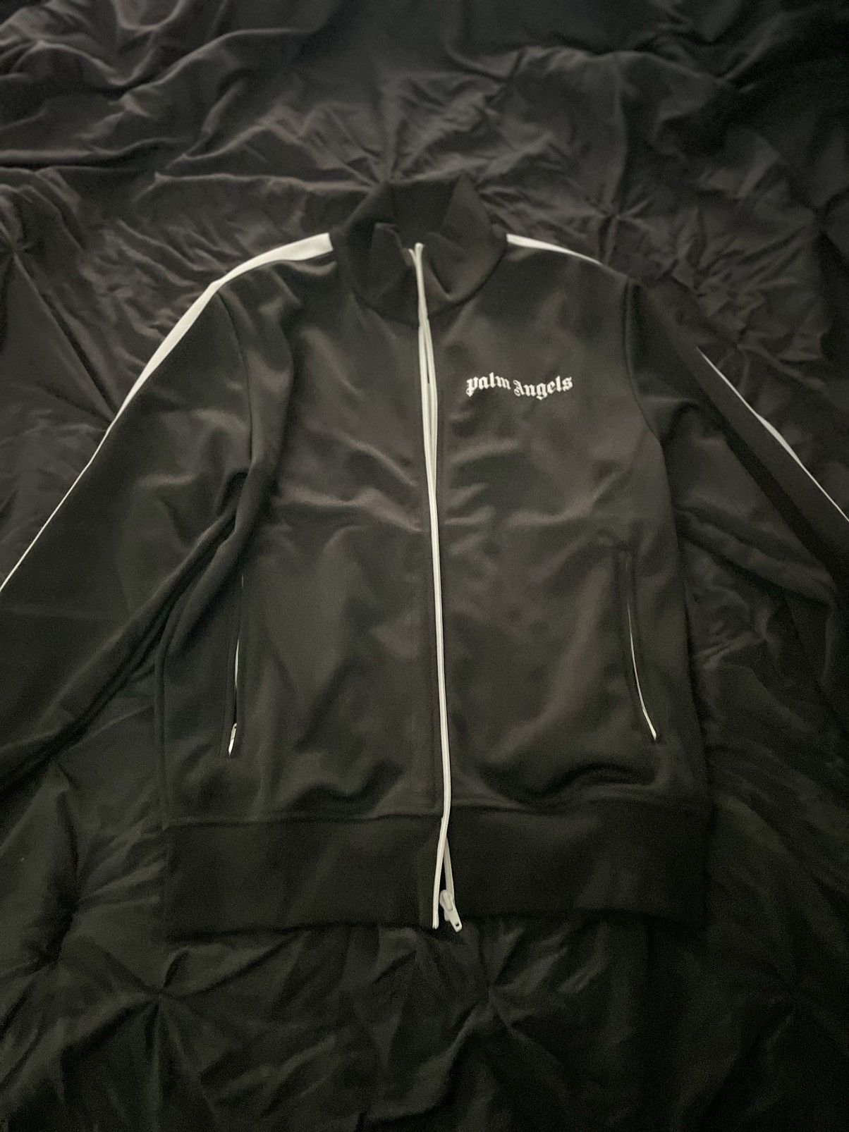 Palm Angels Track Sweatshirt with Contrasting Bands Size US M / EU 48-50 / 2 - 1 Thumbnail