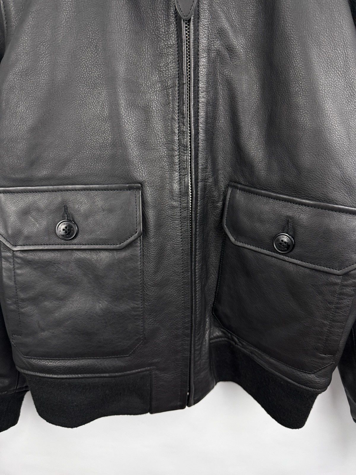 Schott 🇺🇸 NEW❗️Schott NYC A-2 Flight Cowhide Leather Jacket LCPANE Size US M / EU 48-50 / 2 - 4 Thumbnail