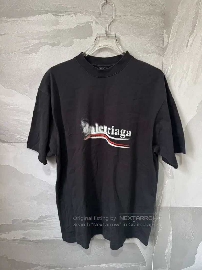Balenciaga Balenciaga Blur Coca-Cola short sleeve, black Size US S / EU 44-46 / 1 - 1 Thumbnail