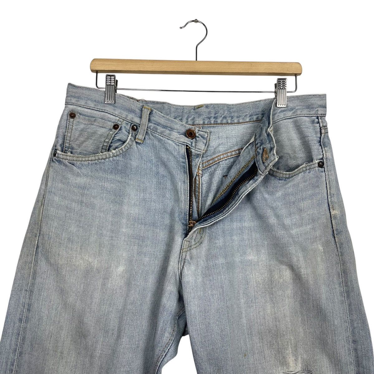Edwin Vintage Edwin Selvedge Redline Distressed Denim Jeans Size US 34 / EU 50 - 14 Thumbnail