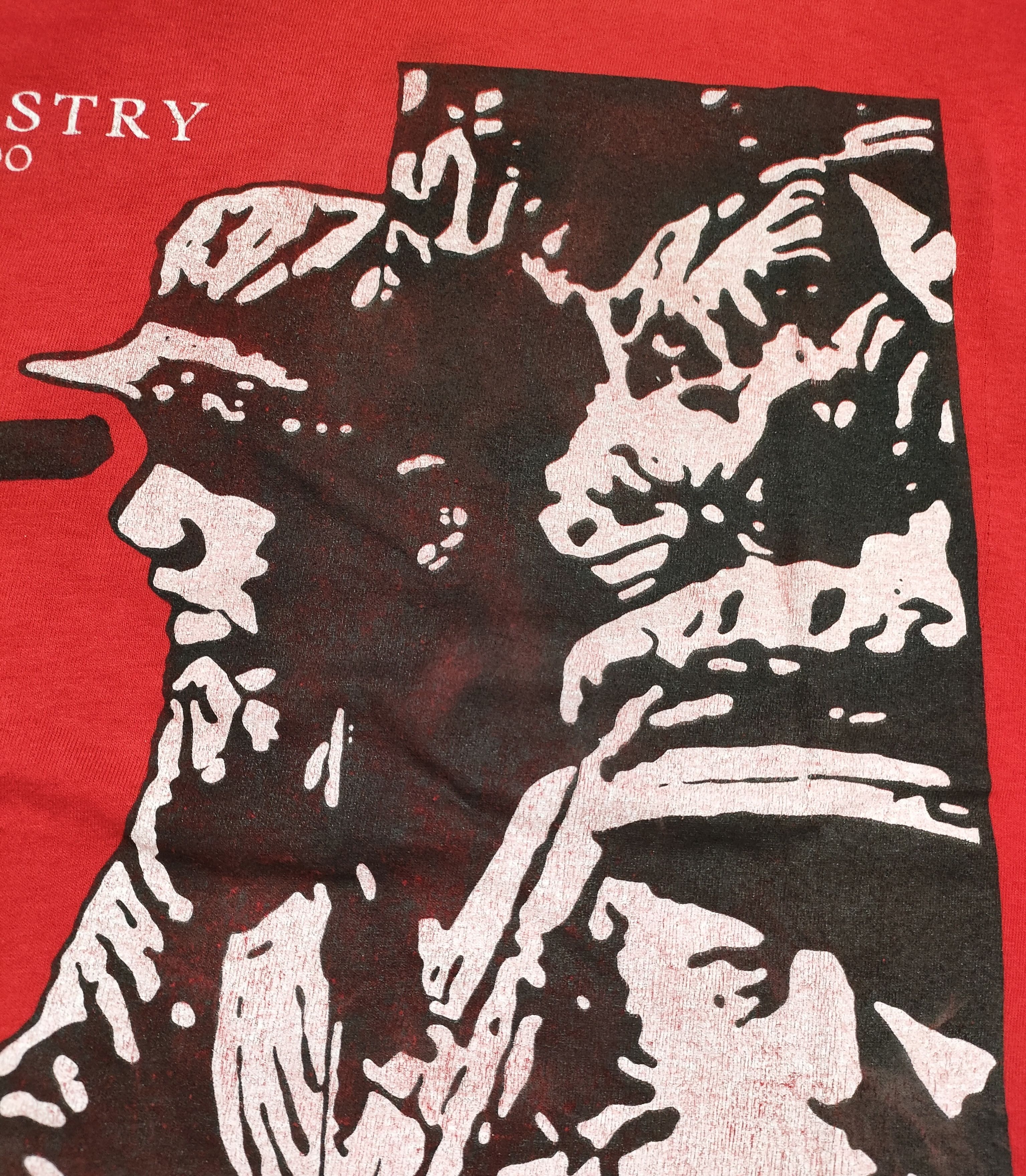 Band Tees × Vintage Vintage 80s MINISTRY 1990 Burning Inside ©1989 Size US XL / EU 56 / 4 - 3 Thumbnail
