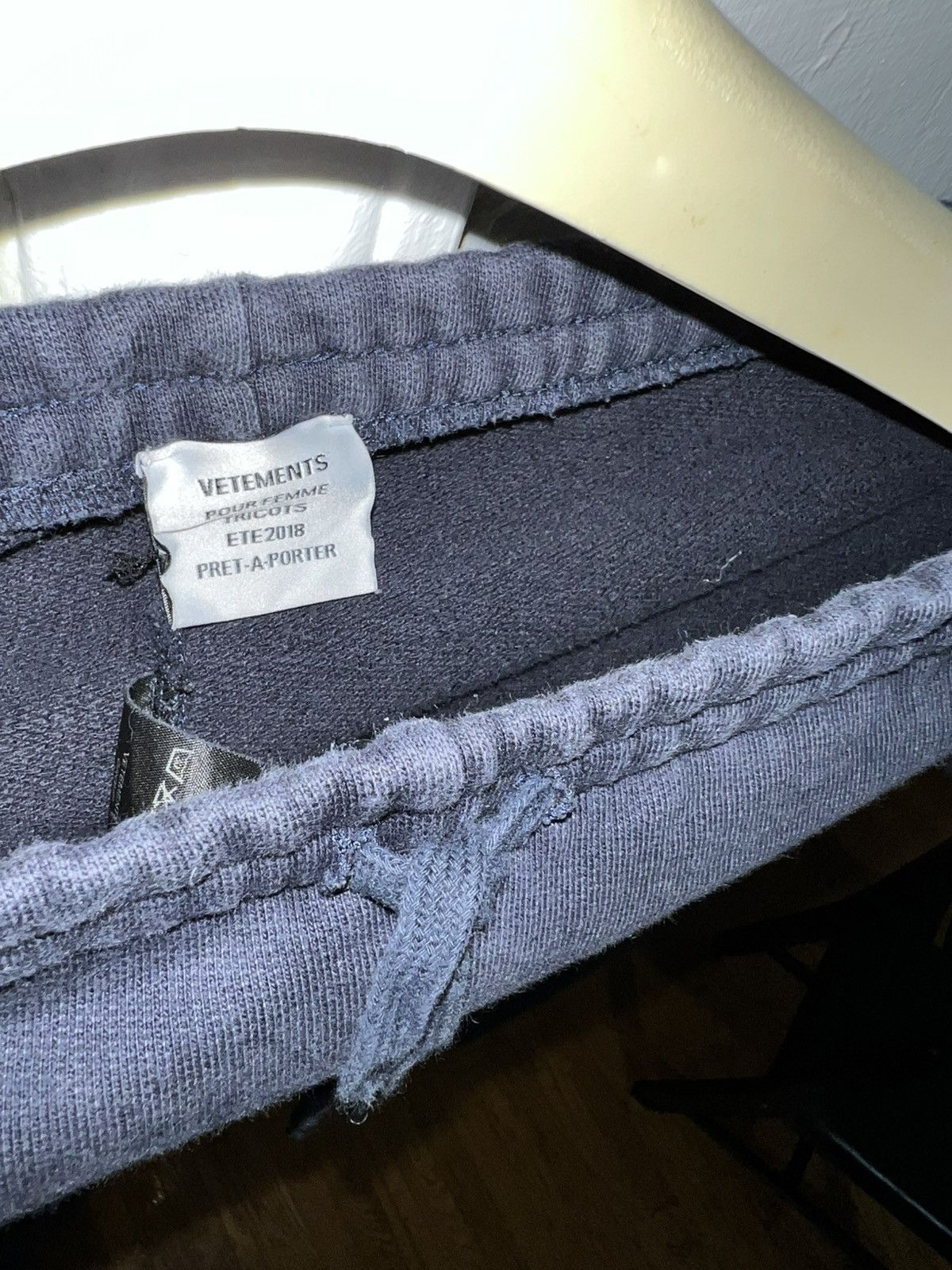 Vetements Vetements Sweat pants Tapered *RARE* Size US 30 / EU 46 - 4 Thumbnail