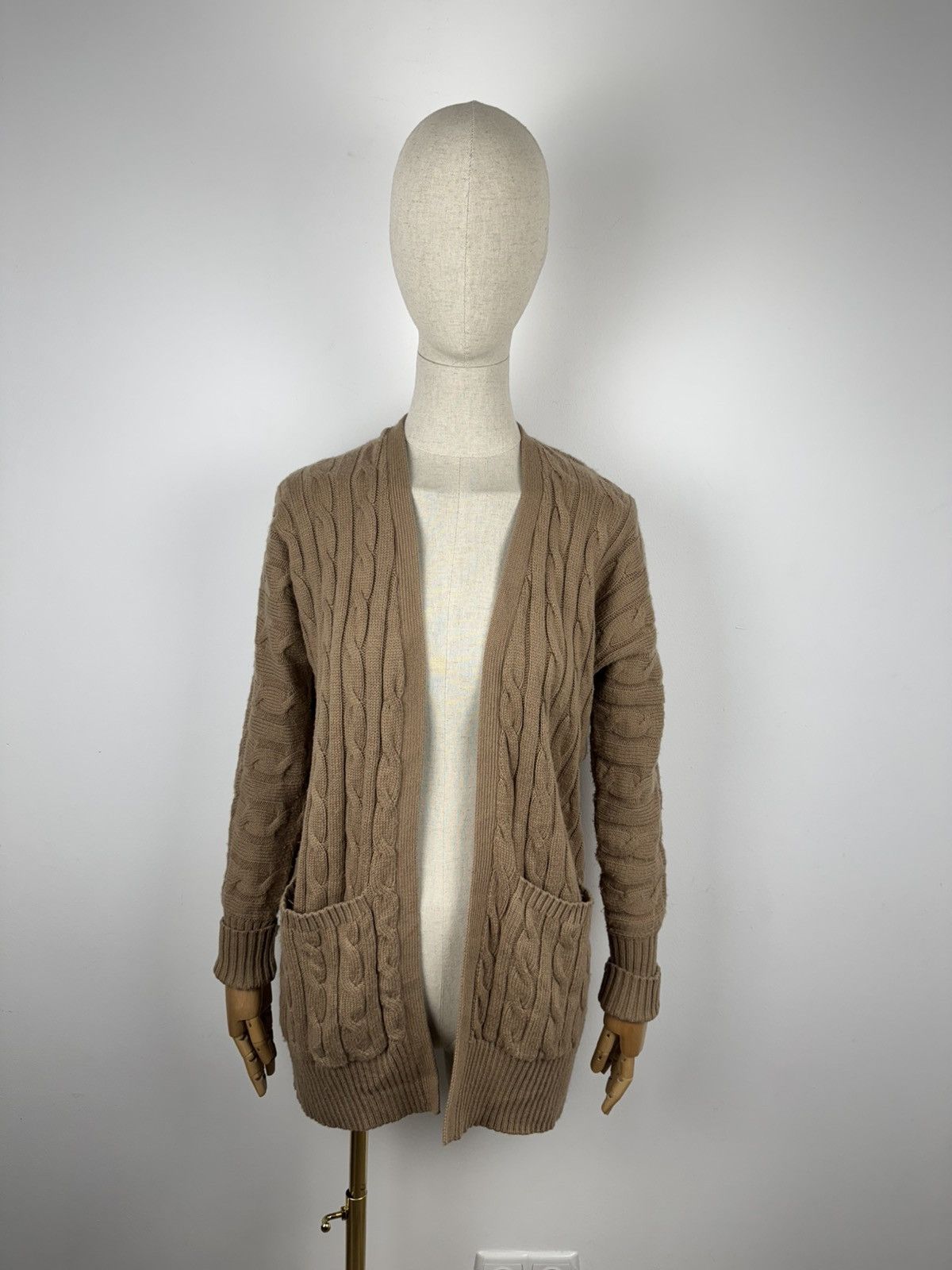 Lauren Ralph Lauren Lauren Ralph Lauren Black Label Open Cardigan Knit Sweater Size XS / US 0-2 / IT 36-38 - 1 Thumbnail