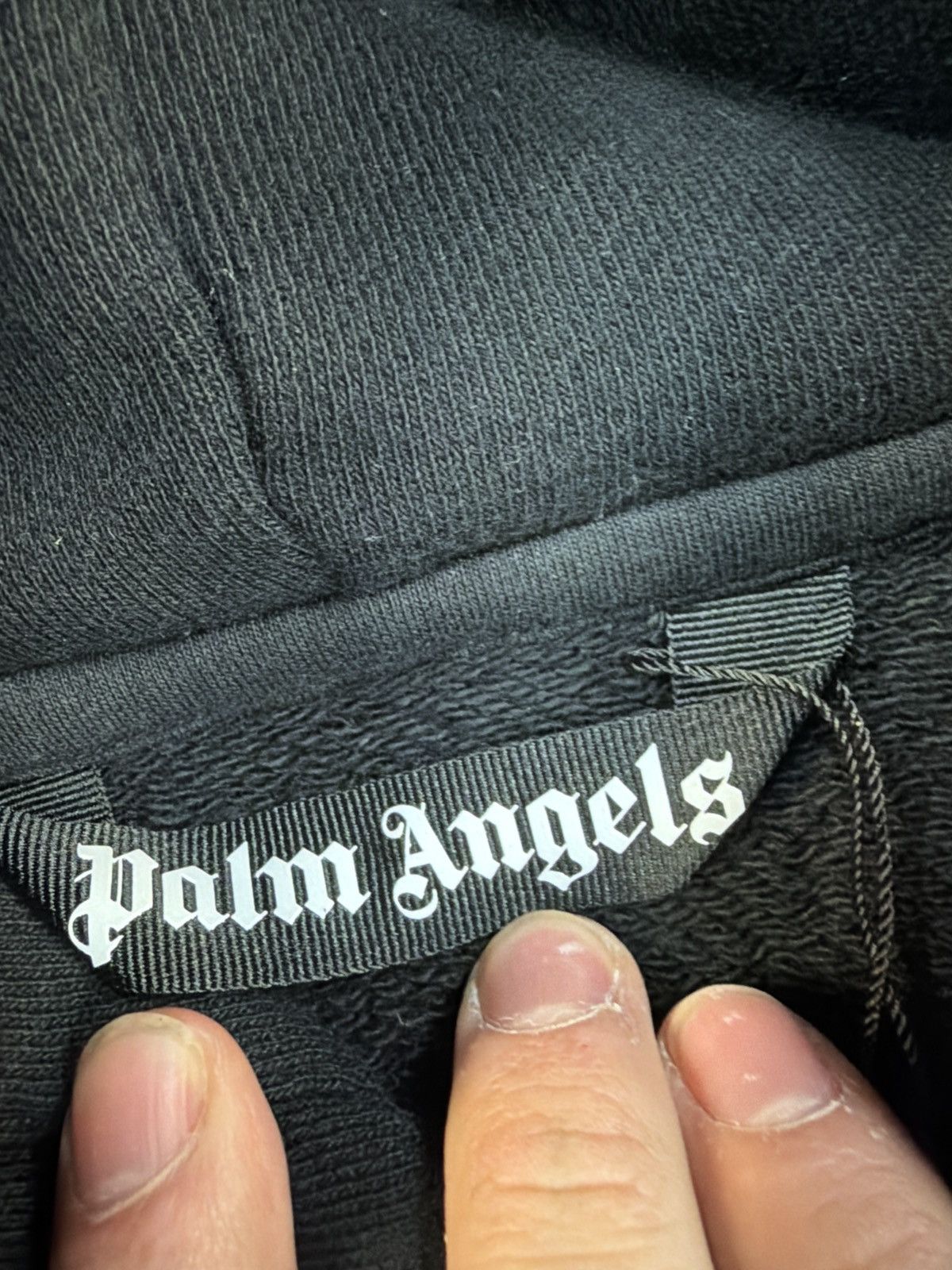 Palm Angels Palm angels script logo hoodie black Size US S / EU 44-46 / 1 - 8 Thumbnail