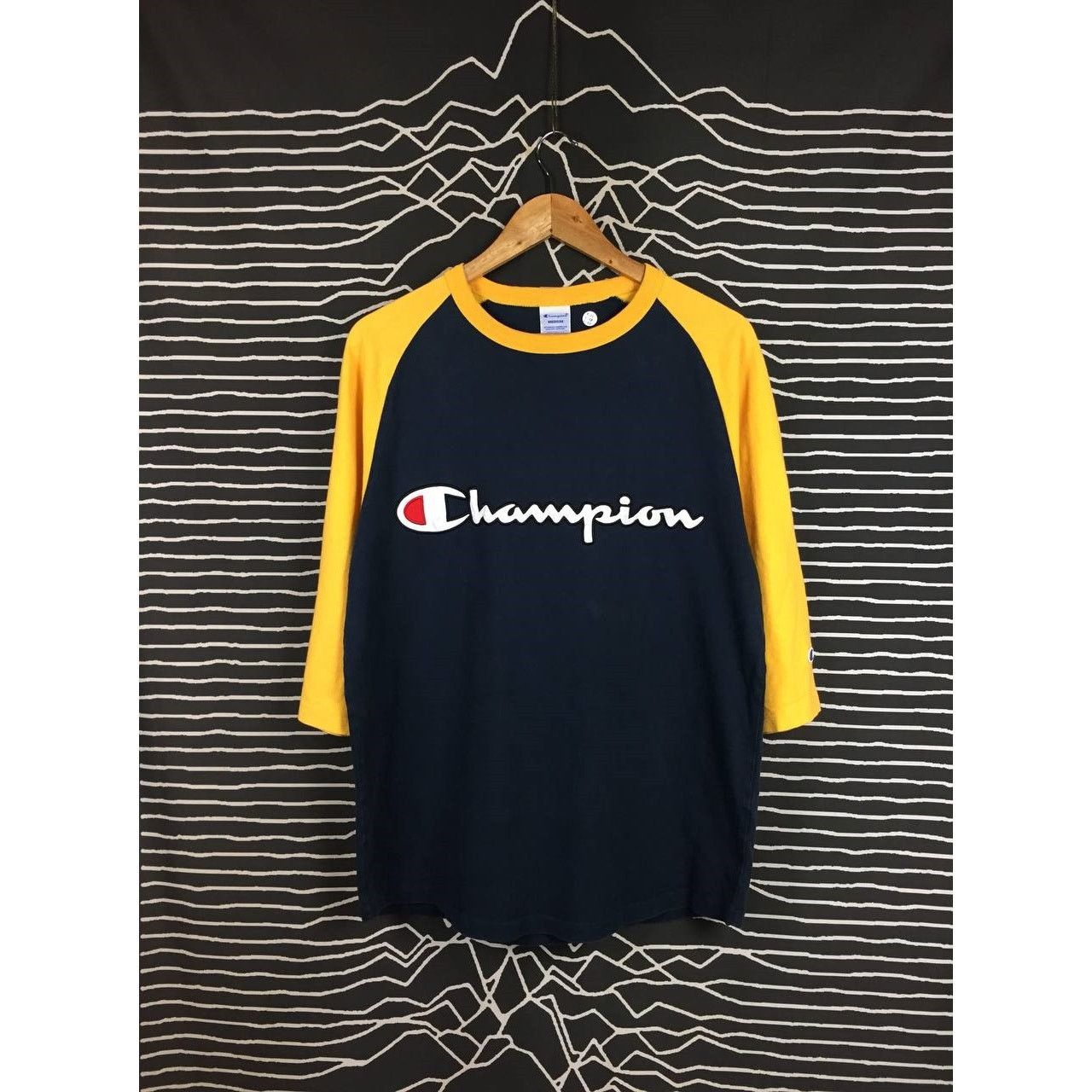 Champion Champion Authentic American Athletic Apparel Raglan Tee Size US M / EU 48-50 / 2 - 2 Thumbnail