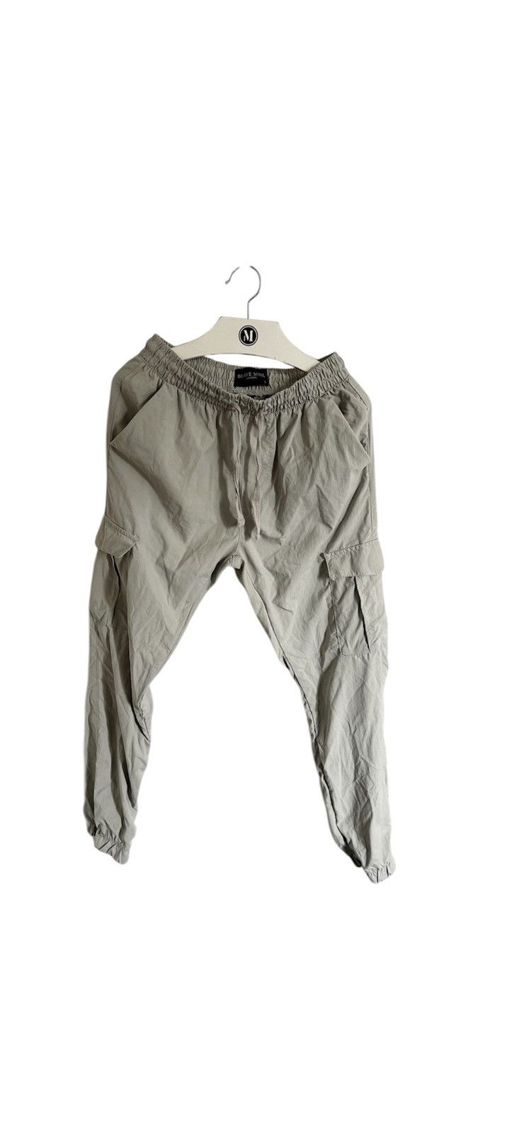 Japanese Brand × Vintage Y2K Parachute Joggers Pants Nylon like oakley carhartt jpg Size US 32 / EU 48 - 1 Thumbnail