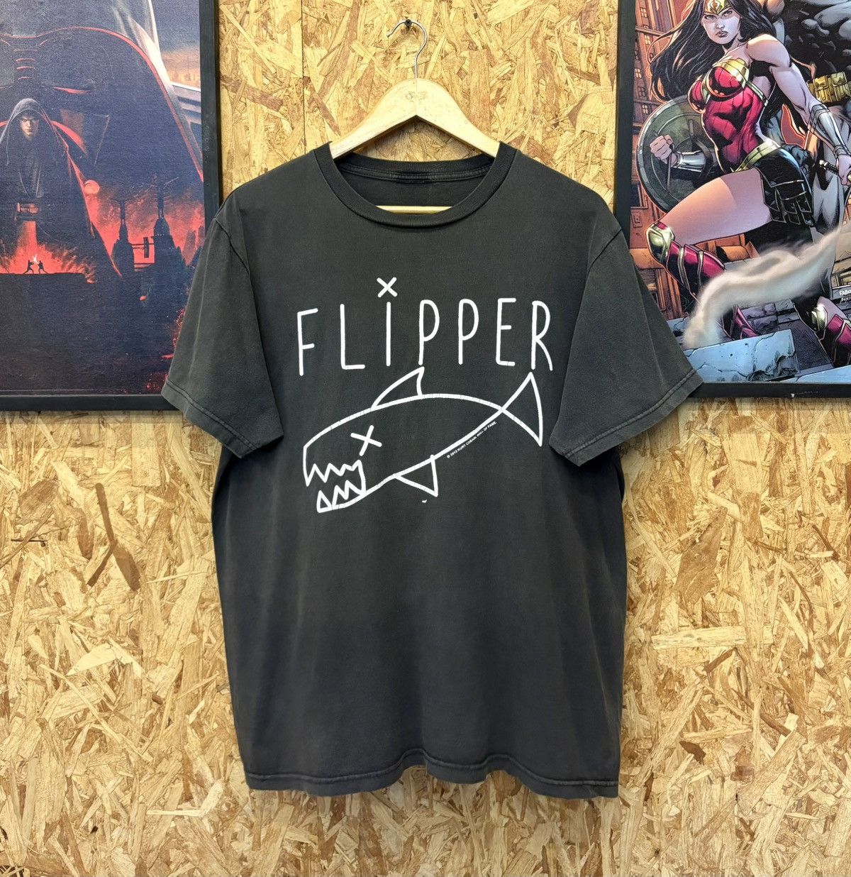 Nirvana Vintage Band Flipper Kurt Cobain Shirt 🔥 Size US L / EU 52-54 / 3 - 3 Thumbnail