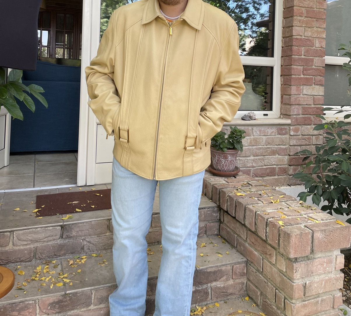 Zilli Zilli Deerskin Leather Bomber Jacket Size US XL / EU 56 / 4 - 17 Thumbnail