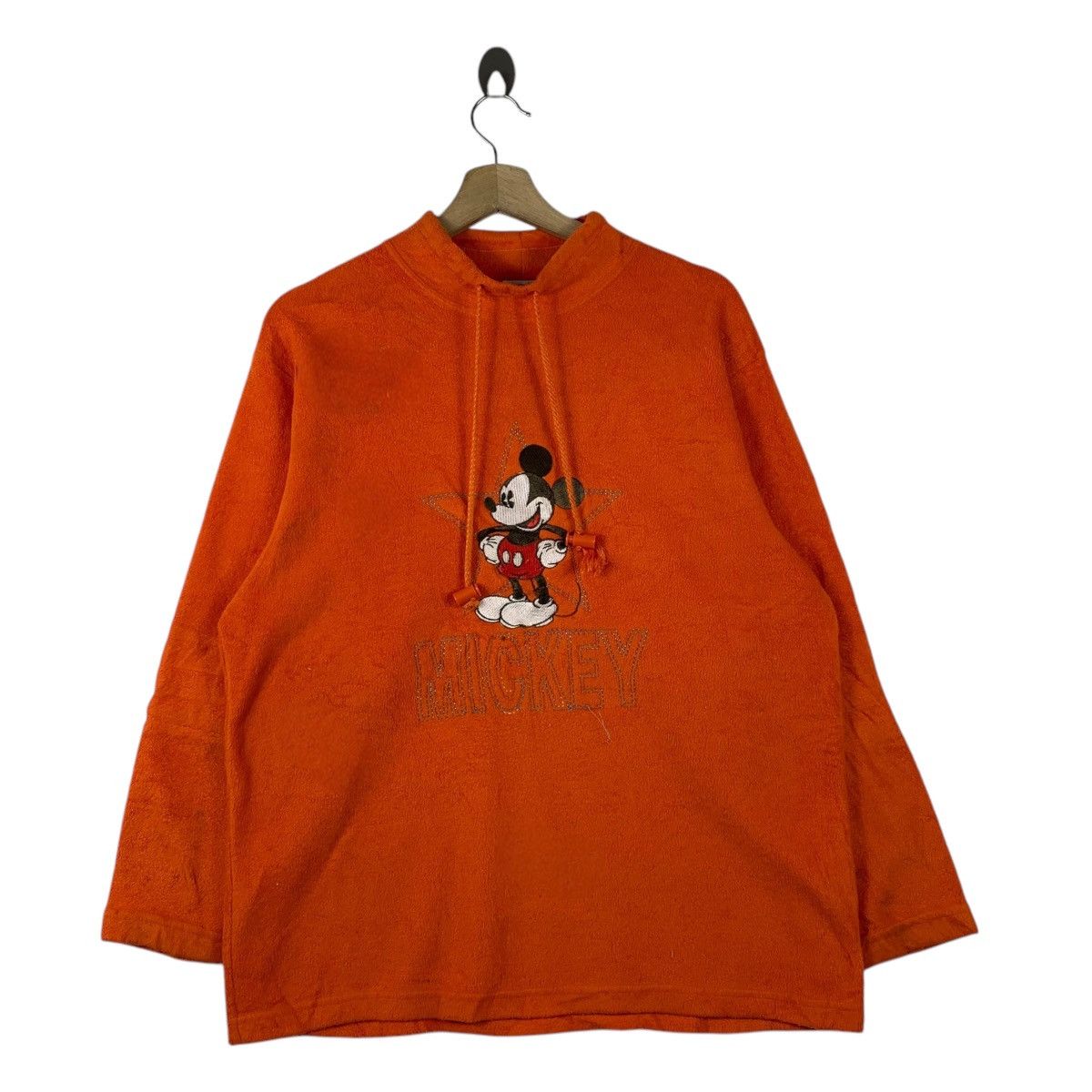 Disney × Mickey Mouse MICKEY MOUSE Disney Cartoon Big Logo Sweatshirt Pullover Size US L / EU 52-54 / 3 - 1 Thumbnail