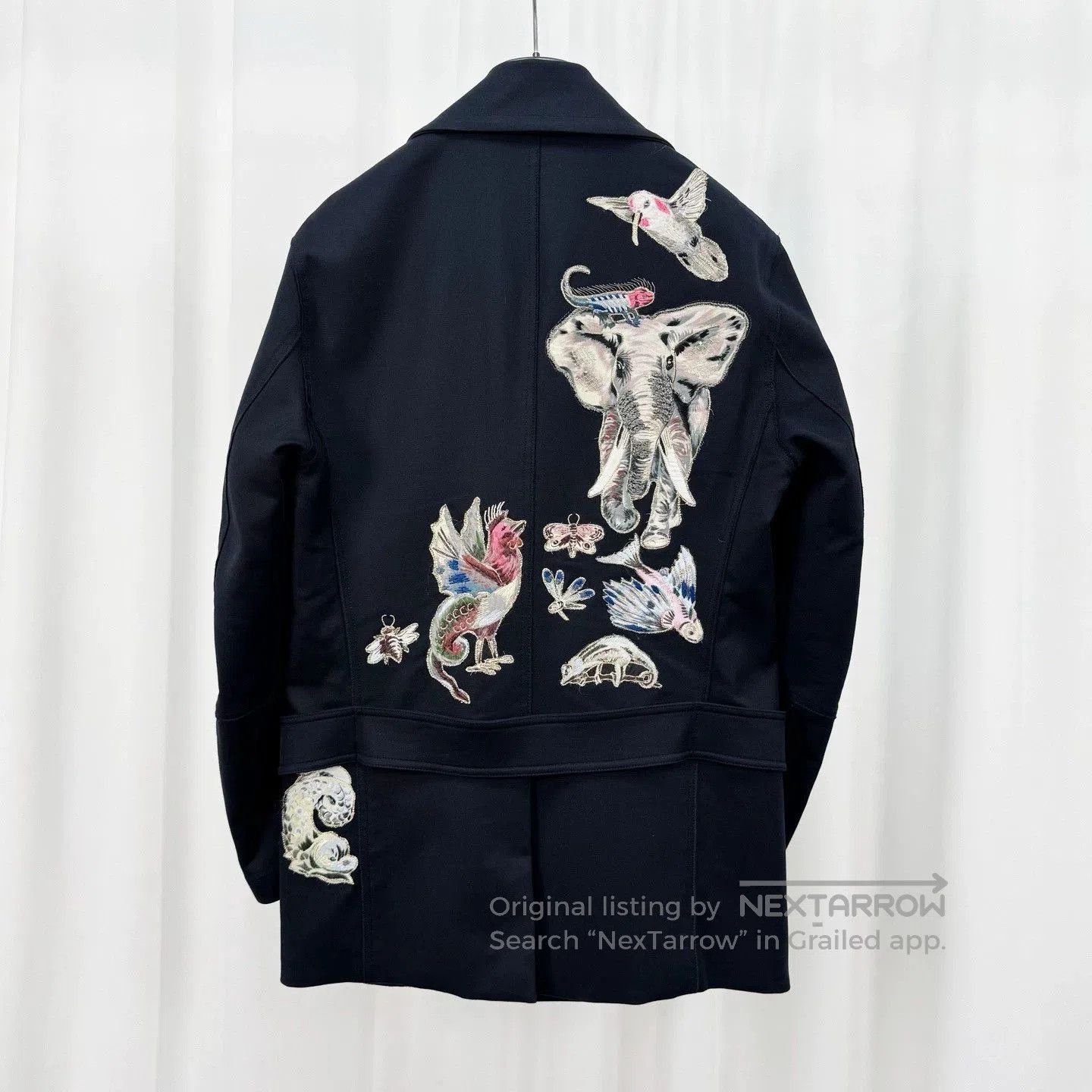 Valentino Valentino Runway Gold Thread Embroidery Coat. Size US M / EU 48-50 / 2 - 2 Thumbnail