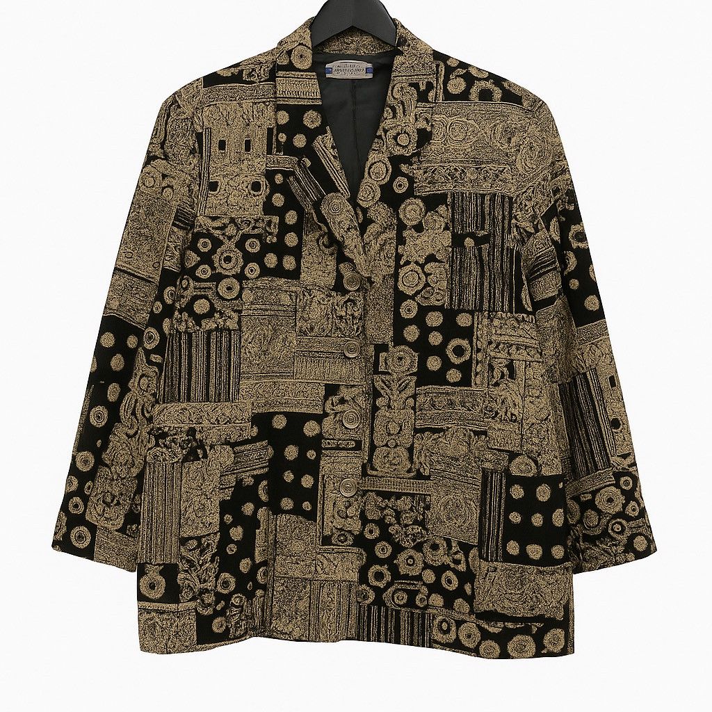Vintage Vintage Sky Trend by Shigenari Japan Baroque Pattern Jacket Size M / US 6-8 / IT 42-44 - 1 Thumbnail