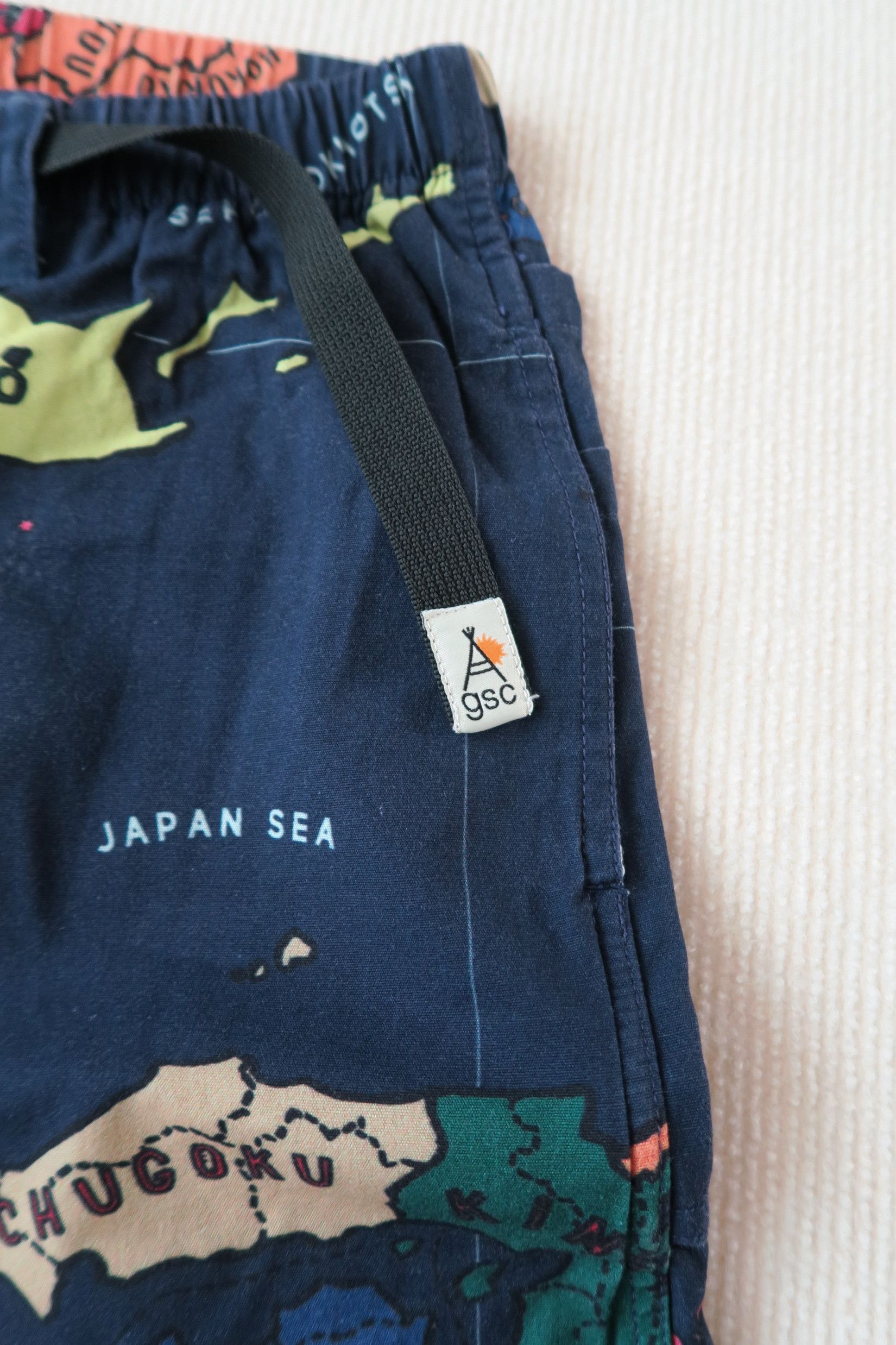 go slow caravan Go Slow Caravan Japan Map 7-Pocket Easy Pants Size US 34 / EU 50 - 3 Thumbnail
