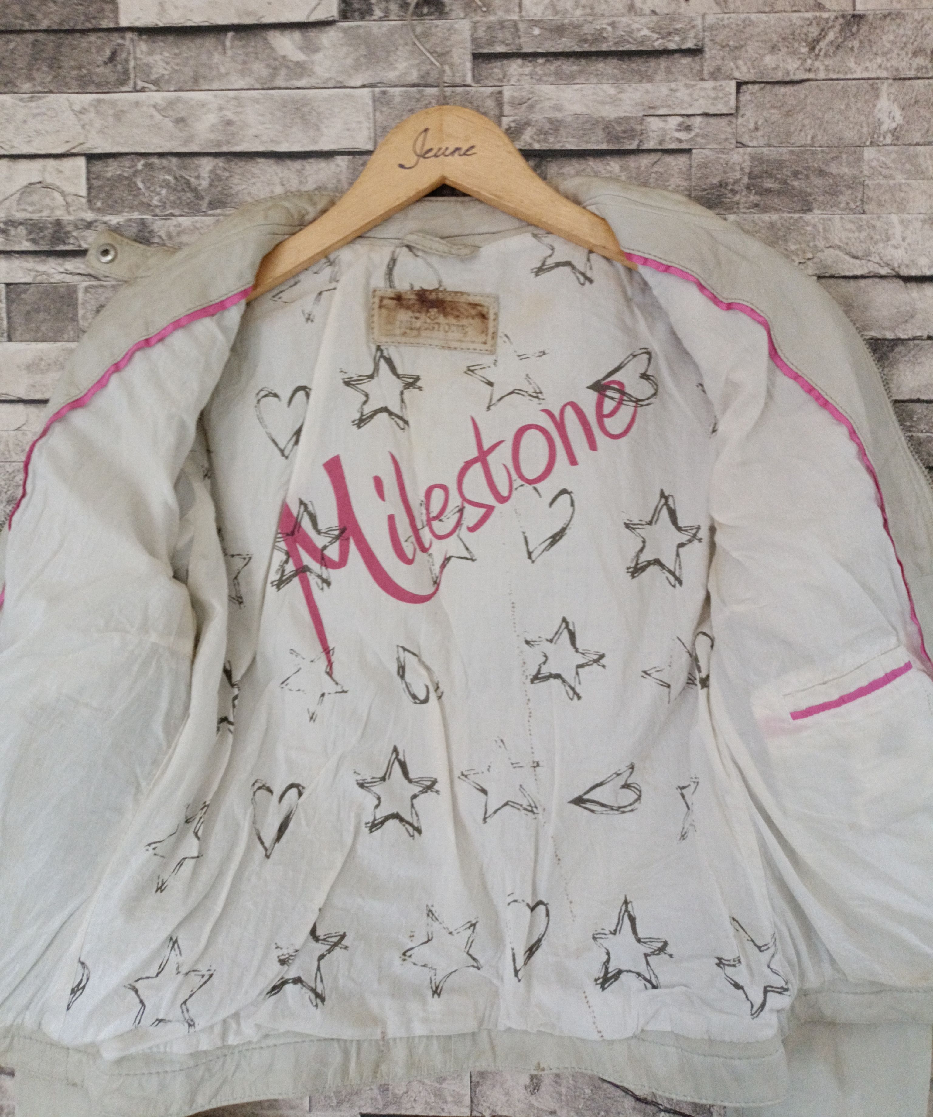 Milestone Vintage milestone lady biker leather jacket Size XS / US 0-2 / IT 36-38 - 8 Thumbnail