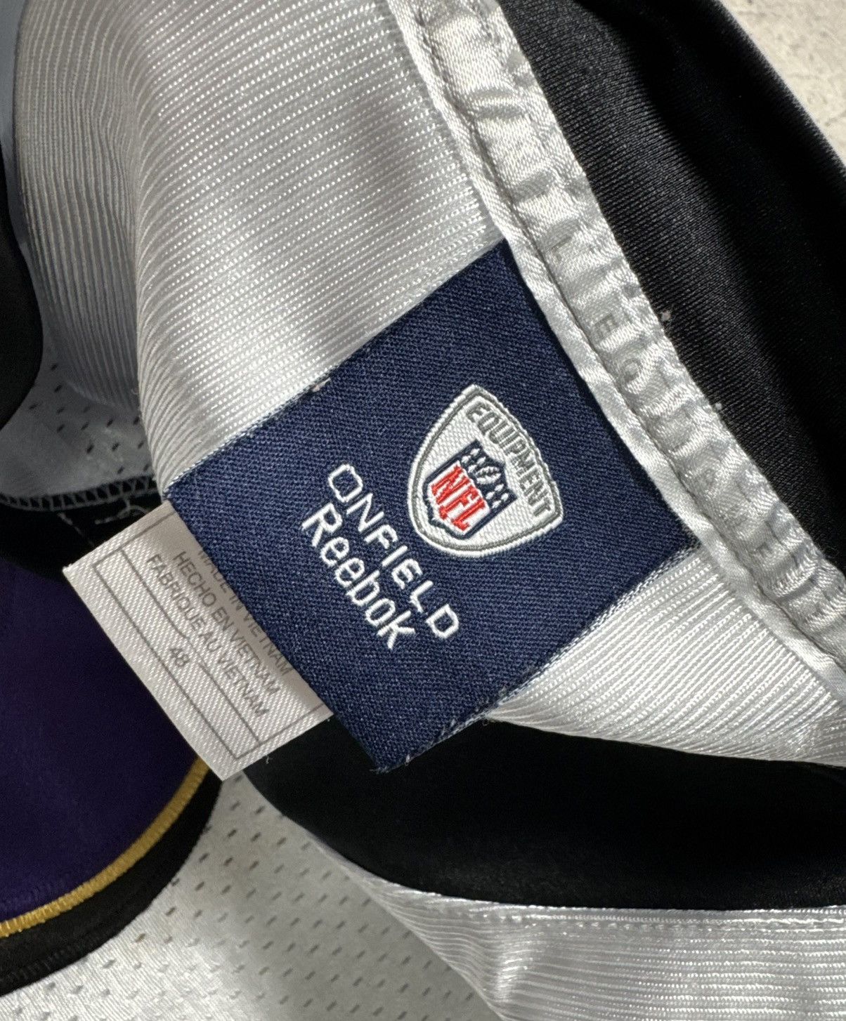 Reebok Reebok Baltimore Ravens NFL #5 Flacco Vintage Jersey Shirt Size US M / EU 48-50 / 2 - 8 Thumbnail