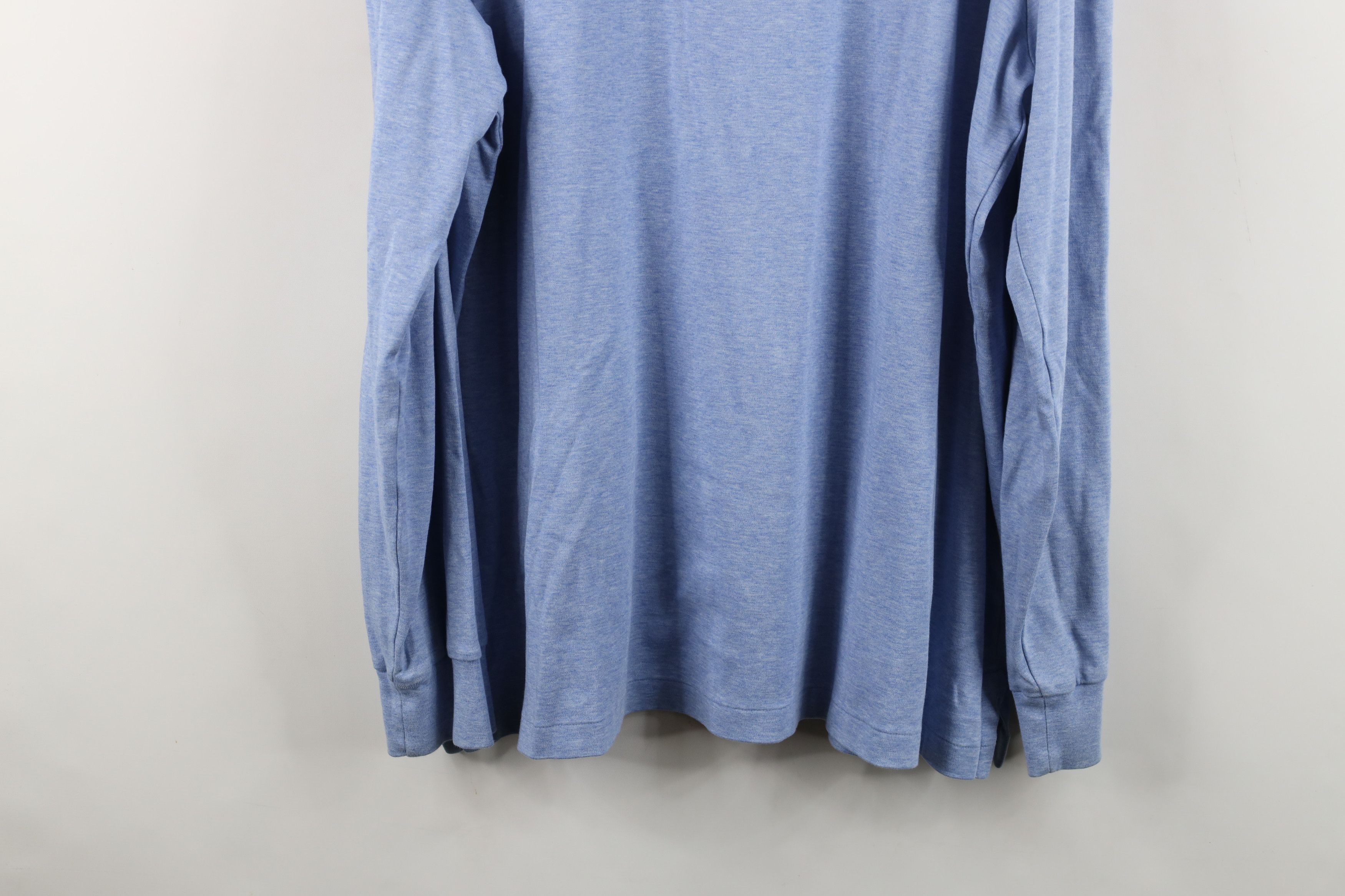 Ralph Lauren Ralph Lauren Cotton Collared Long Sleeve Polo Shirt Blue Size US XL / EU 56 / 4 - 14 Thumbnail