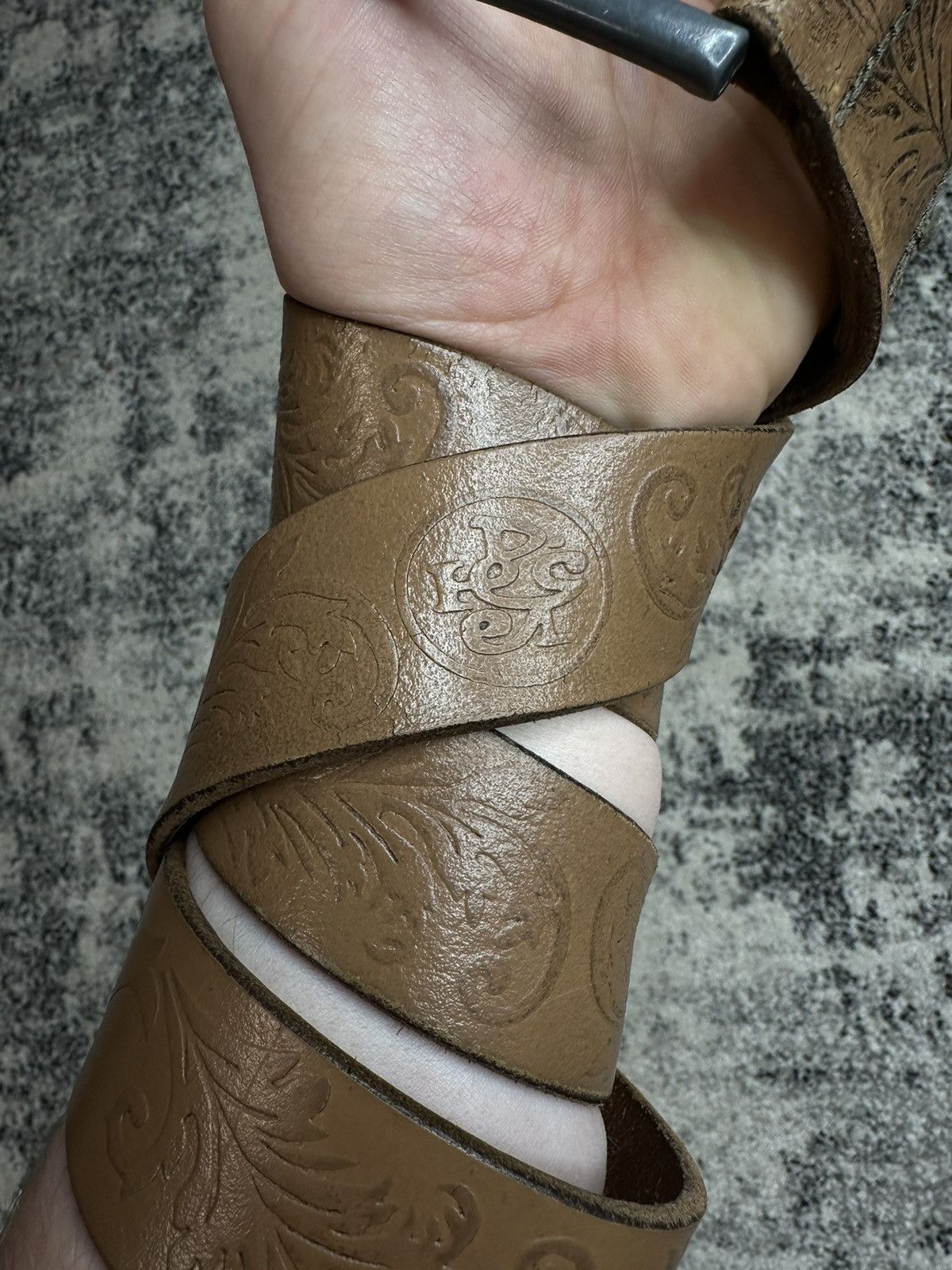 diesel vintage belt
