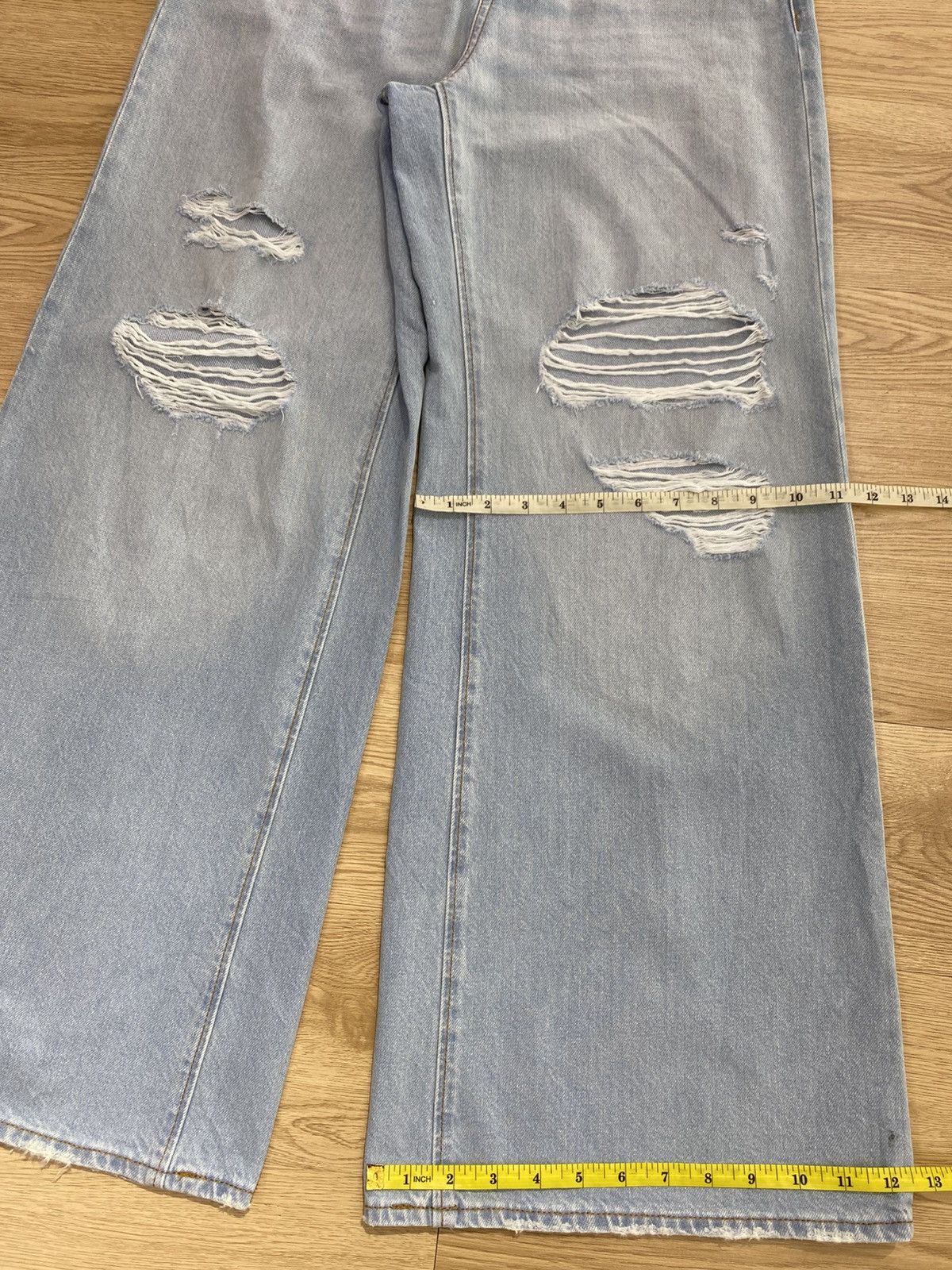 Japanese Brand Japanese Brand Distressed Style Baggy Jeans Size US 30 / EU 46 - 10 Thumbnail