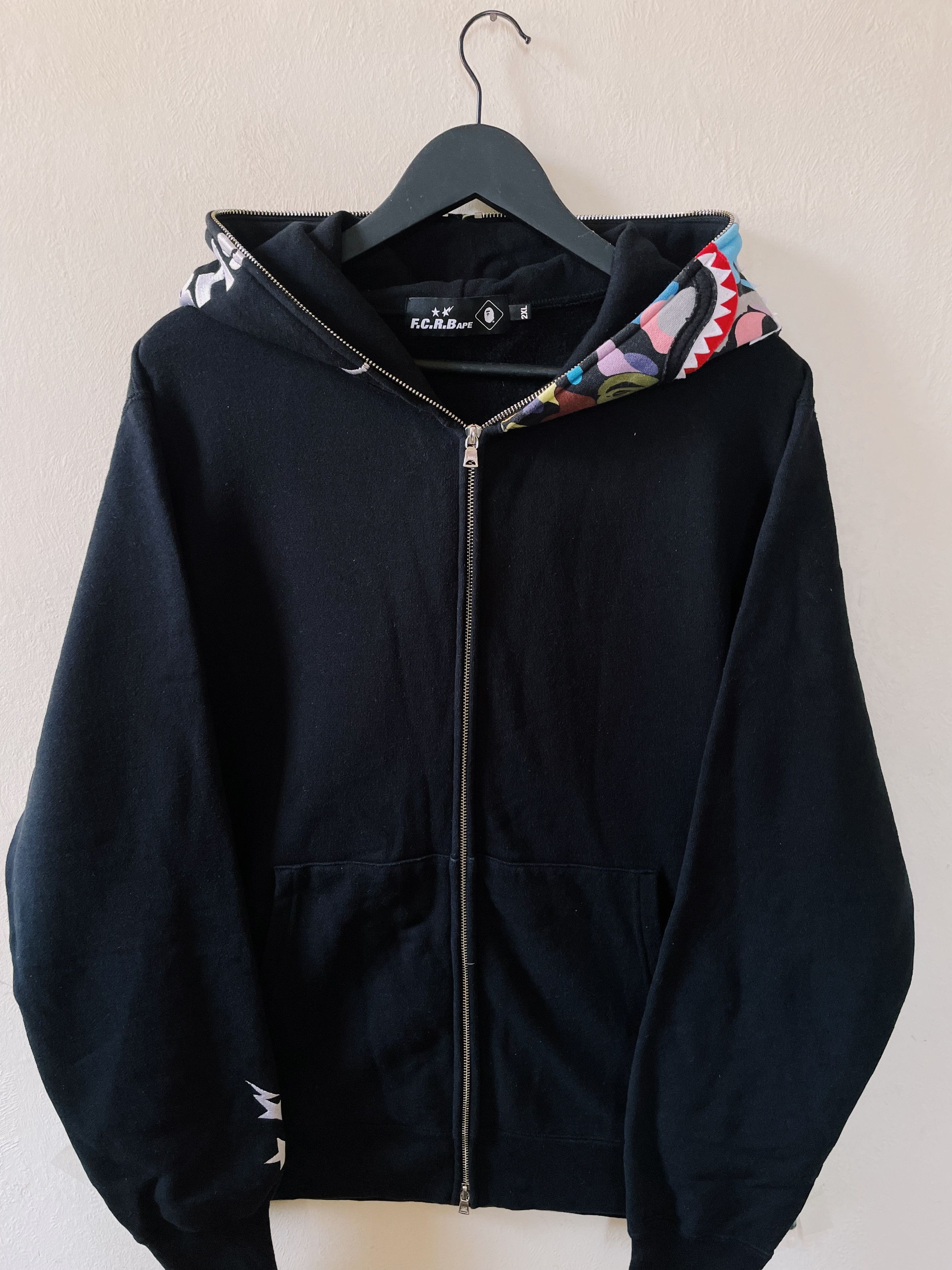 Bape × F.C.R.B Bape A Bathing Ape X F.C. Real Bristol Full zip Hoodie Size US XXL / EU 58 / 5 - 1 Thumbnail