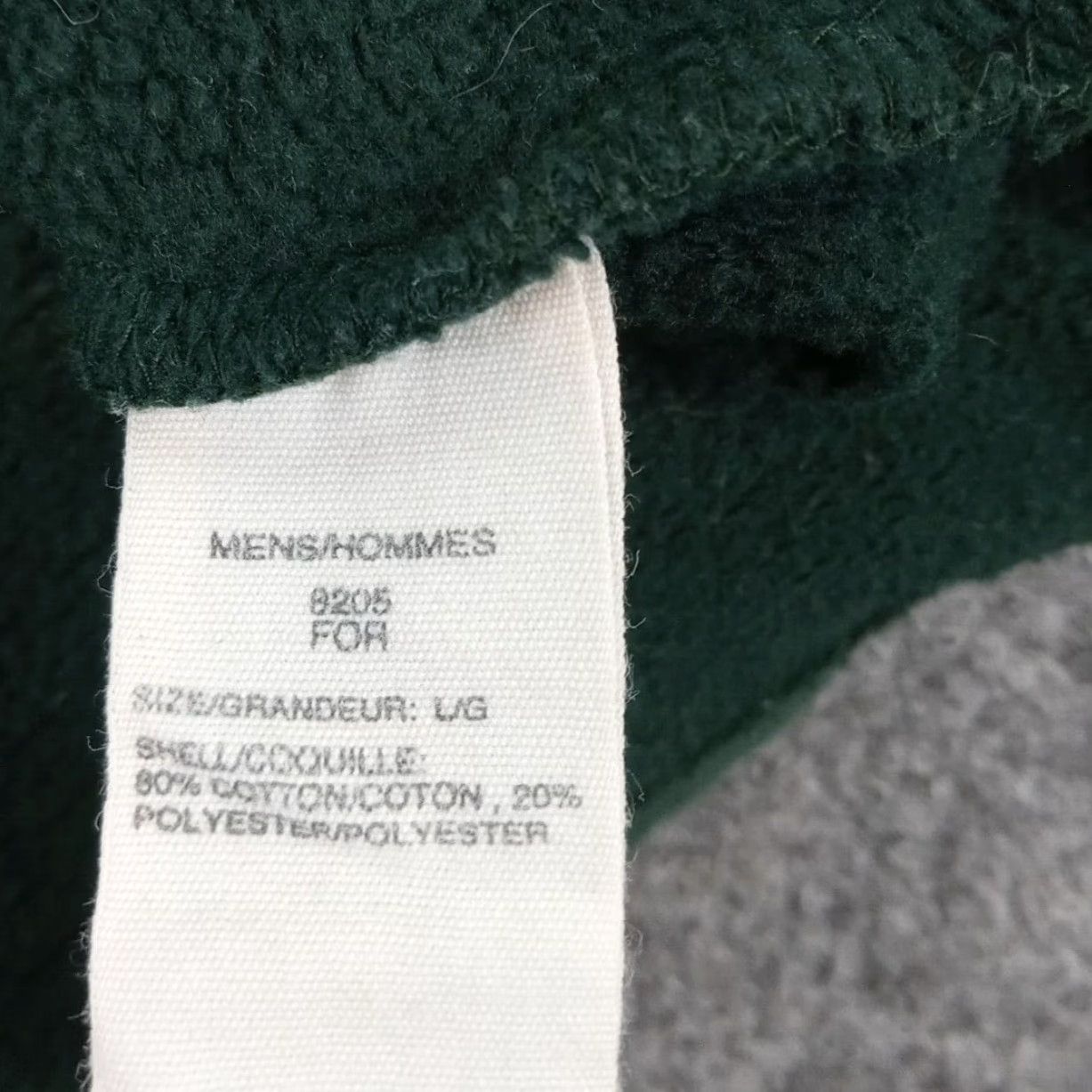 Vintage Woolrich Sweater Mens Large Green 1/4 Zip Mock Neck Long Sleeve Pullover Size US L / EU 52-54 / 3 - 6 Thumbnail