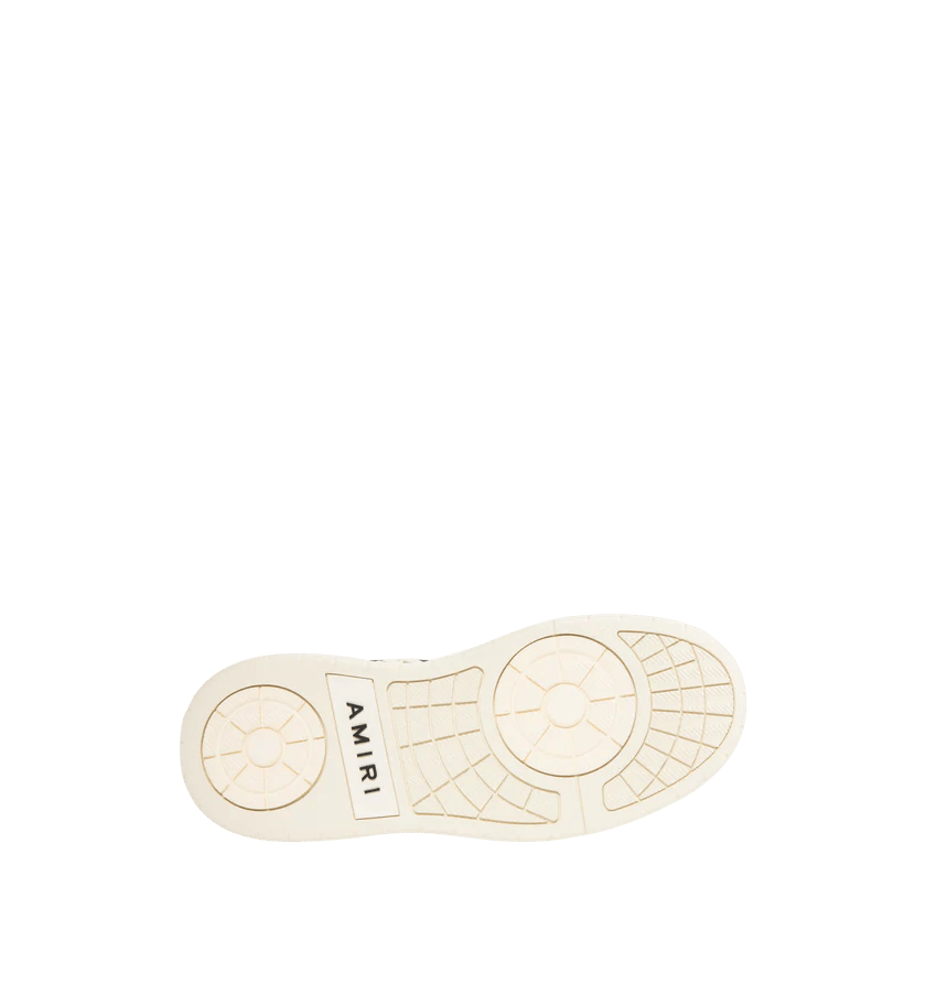 Amiri o1h1sh11225 Classic Low Sneaker in White/Dark Blue Size US 10 / EU 43 - 5 Thumbnail