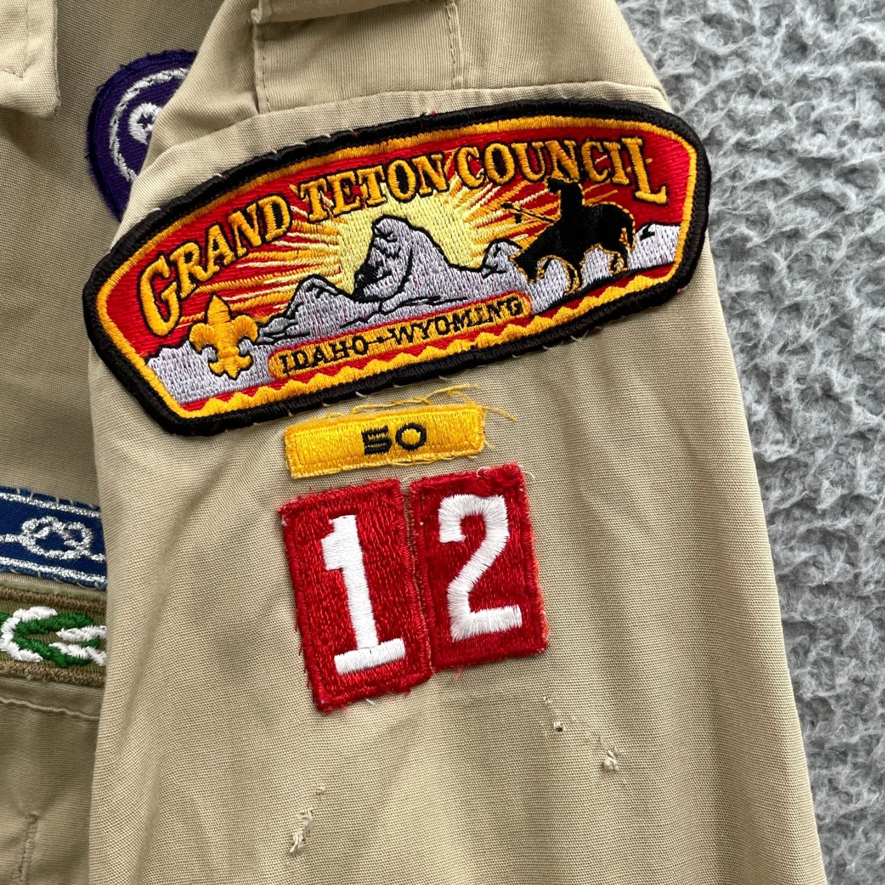 Vintage VINTAGE Boy Scouts of America Shirt Mens XL Brown Patches Embroidered BSA Gorp Size US XL / EU 56 / 4 - 3 Thumbnail