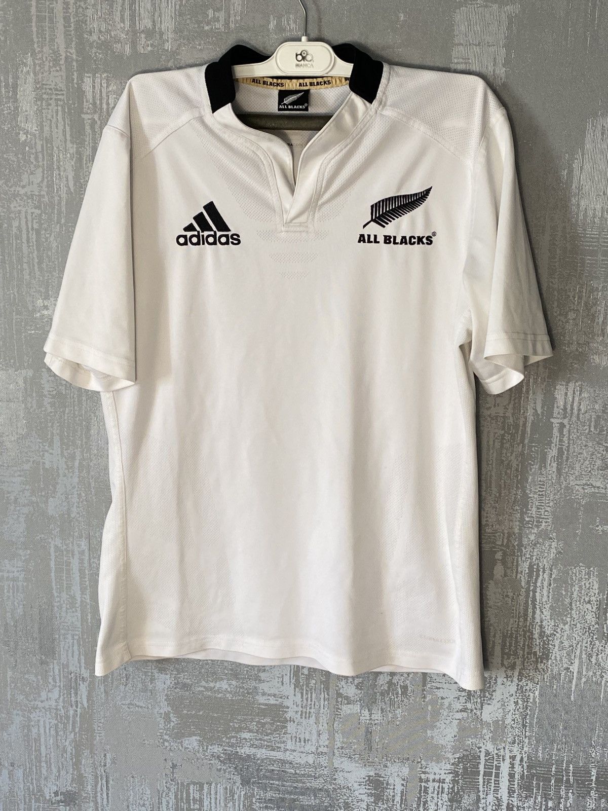 Adidas All Blacks Adidas Rugby Jersey Shirt 2011/12 Away Size US M / EU 48-50 / 2 - 1 Thumbnail