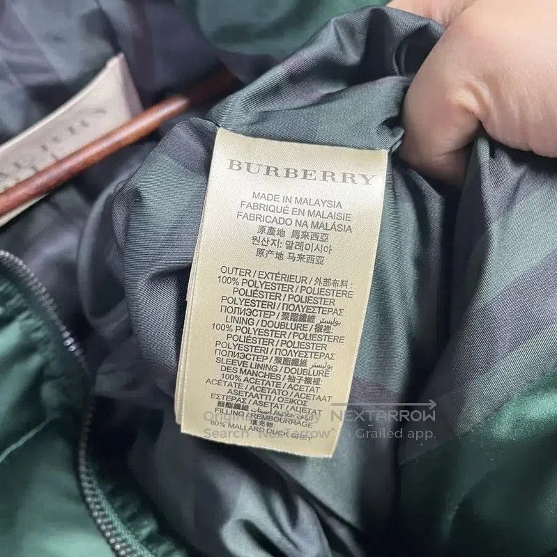 Burberry Burberry Women's Green Down Jacket with Fur Collar. Size XXS / US 00 / IT 34 - 5 Thumbnail