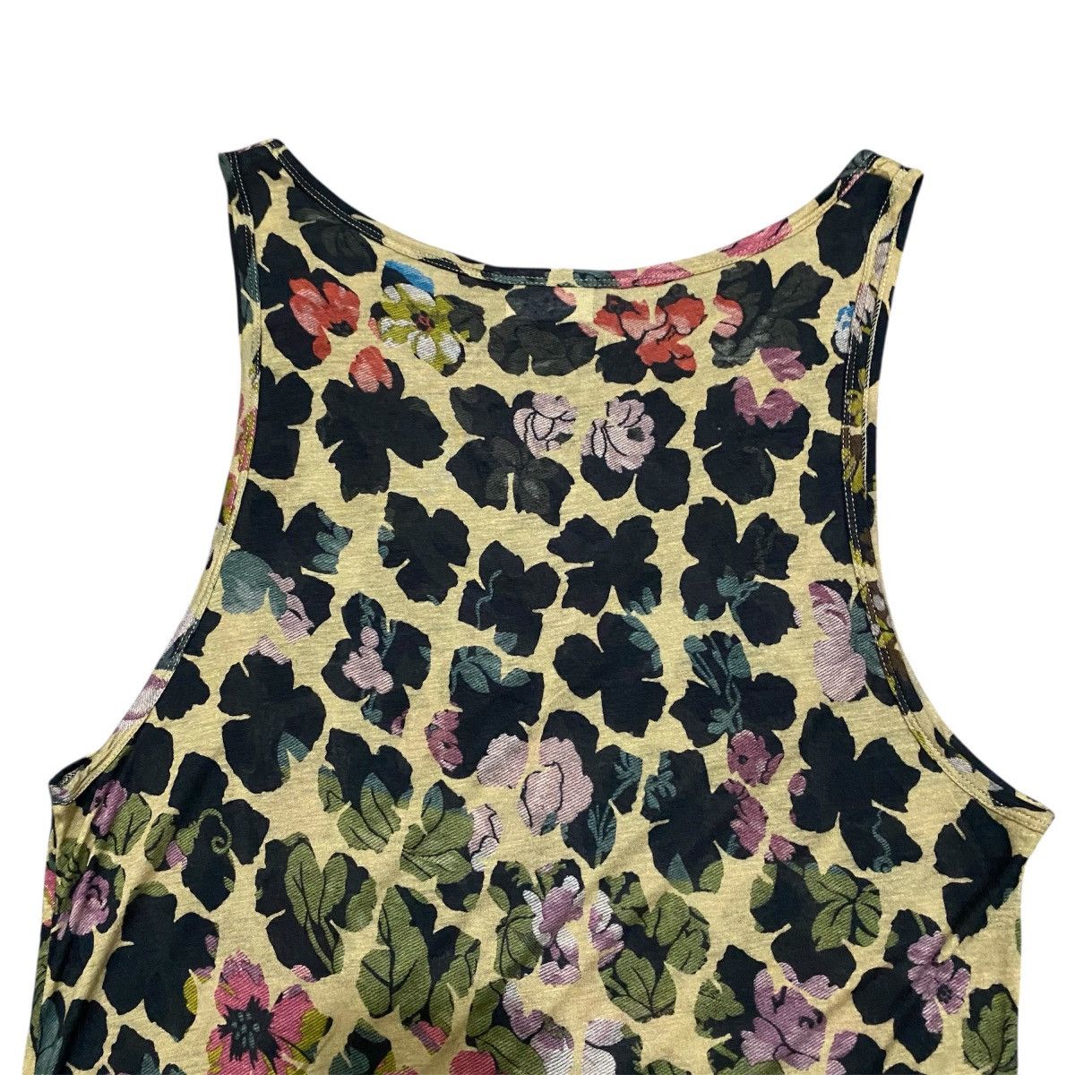 Dries Van Noten Dries Van Noten SS14 Floral Dress Asymmetric Hem Size S / US 4 / IT 40 - 11 Thumbnail
