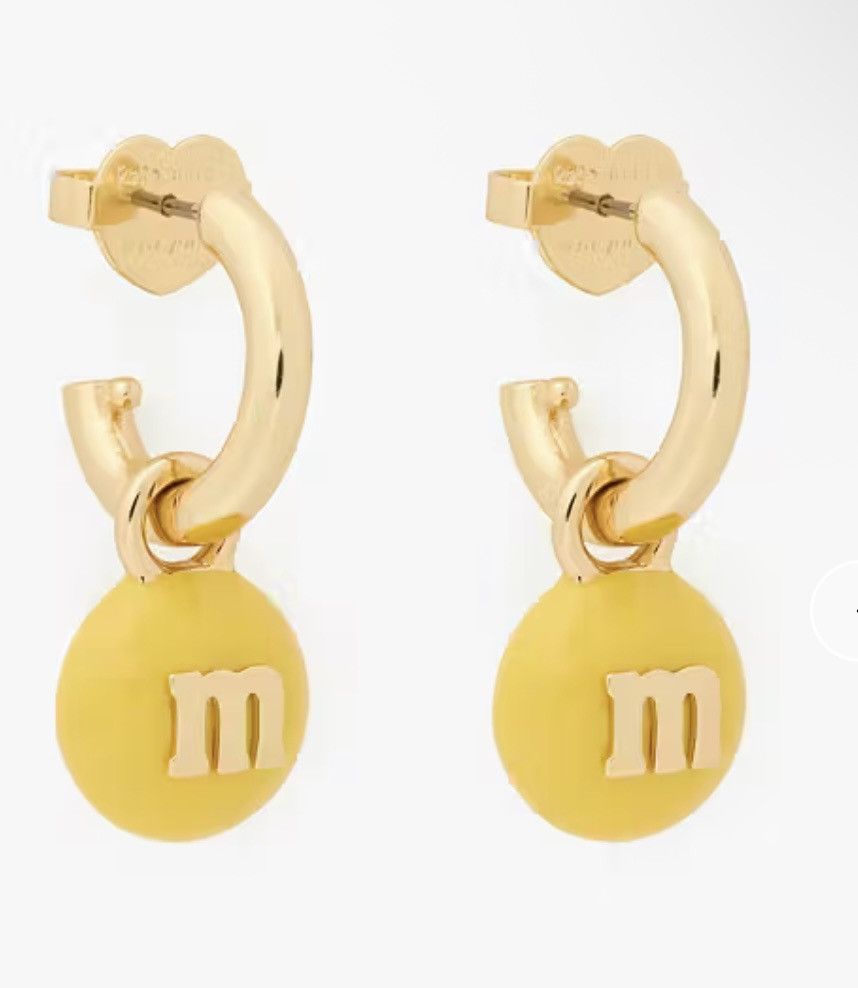 Kate Spade M&M'S X KATE SPADE NEW YORK CHARM HUGGIES Earrings Size ONE SIZE - 1 Thumbnail