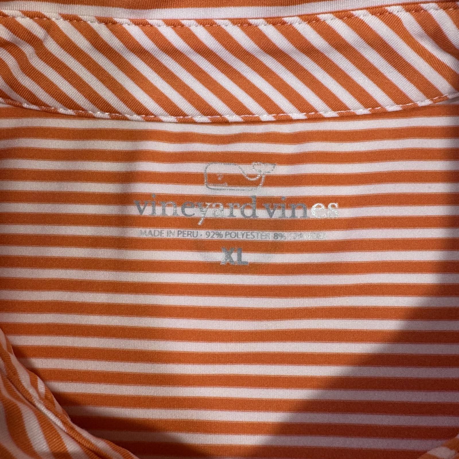 Vineyard Vines VINEYARD VINES Polo Golf Shirt Men's XL Stripped Size US XL / EU 56 / 4 - 3 Thumbnail