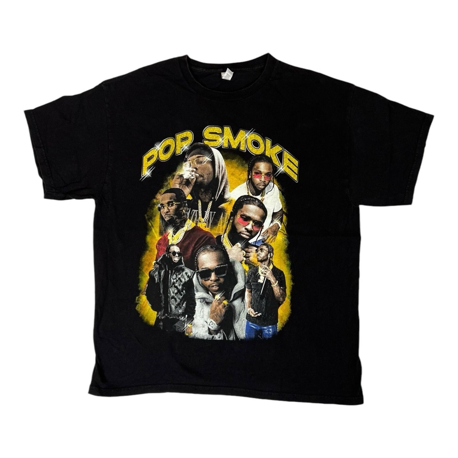 Other Pop Smoke Rap Tee T-Shirt Size XL Concert Tour Mech Size US XL / EU 56 / 4 - 1 Thumbnail
