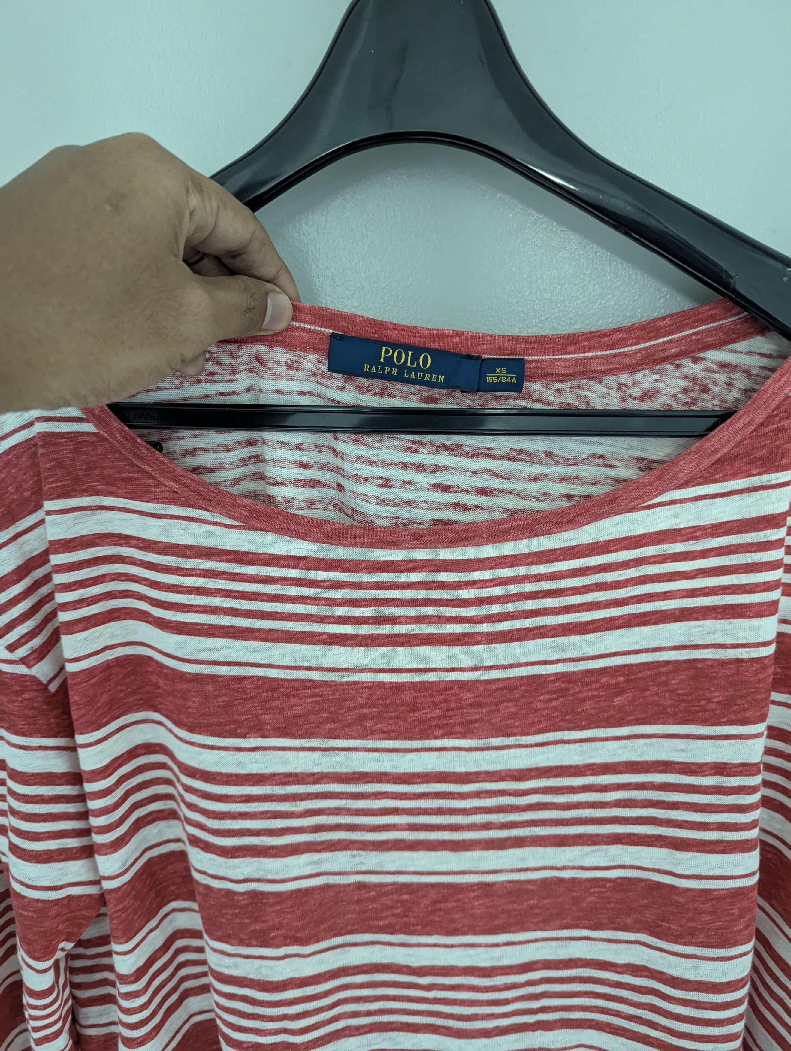 Polo Ralph Lauren × Ralph Lauren Polo Ralph Lauren linen stripe shirt Size XS / US 0-2 / IT 36-38 - 3 Thumbnail