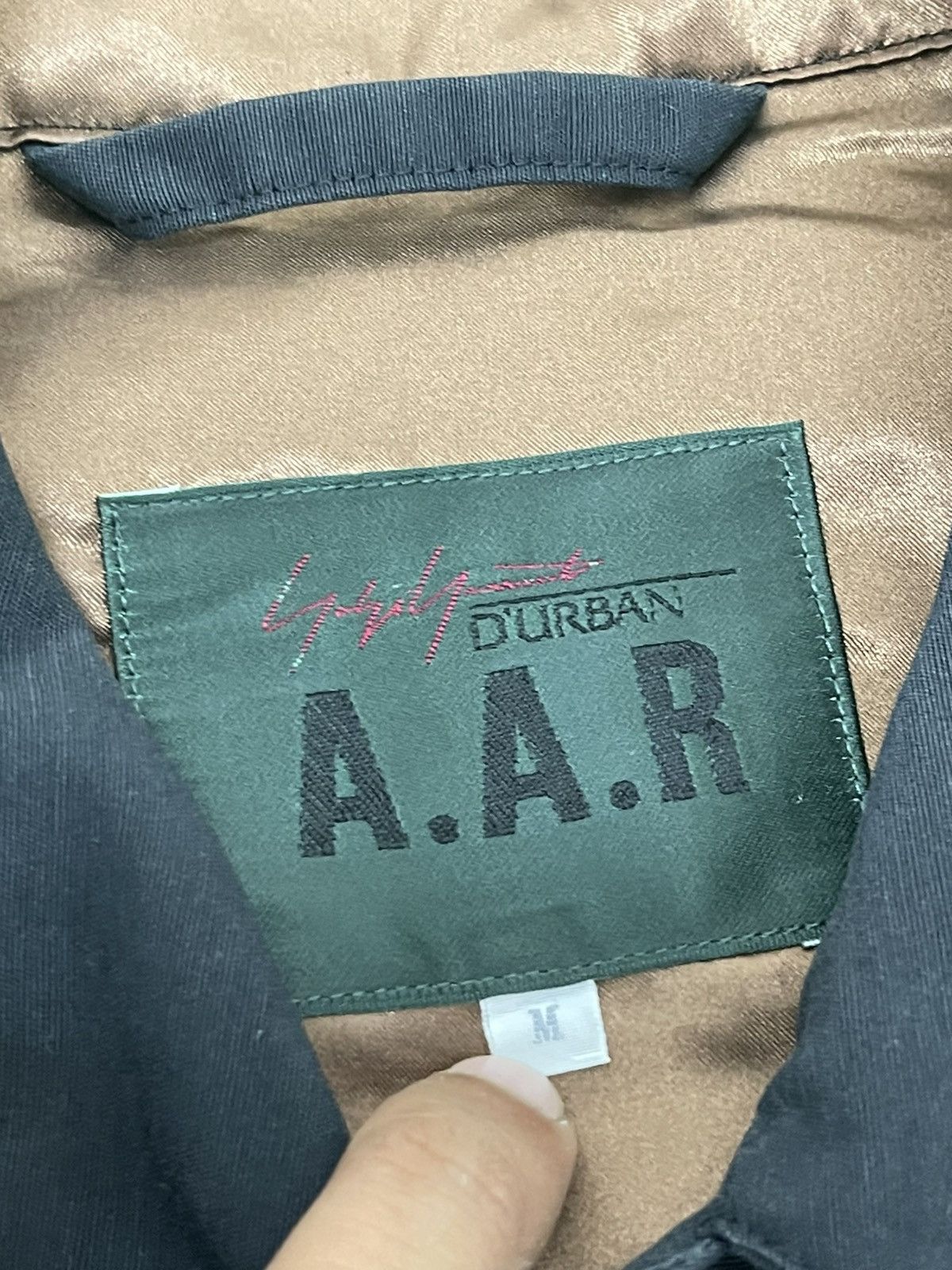 Yohji Yamamoto Vtg 90s Yohji Yamamoto x Durban x AAR Button Shirt 6🟩6 Size US L / EU 52-54 / 3 - 16 Thumbnail