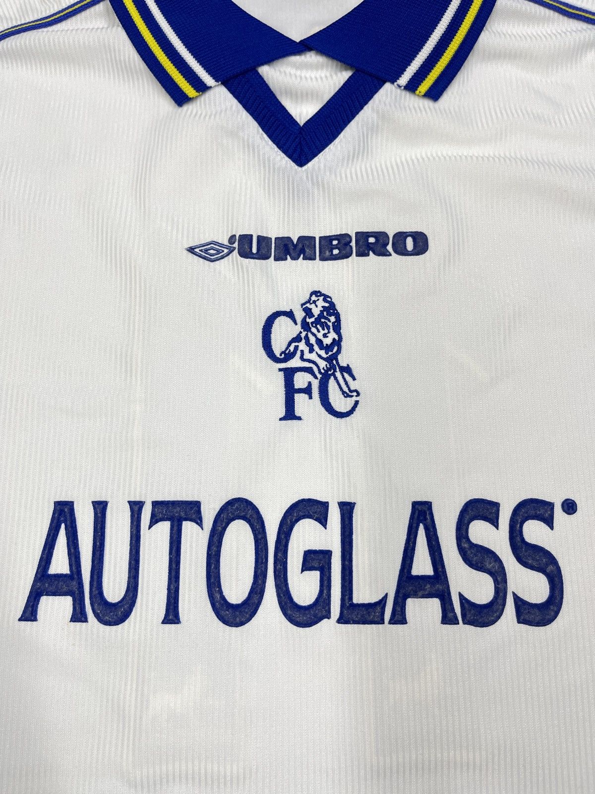 Umbro Umbro Chelsea Wise 11 Autoglass 1998/2000 Soccer Jersey Size US S / EU 44-46 / 1 - 5 Thumbnail