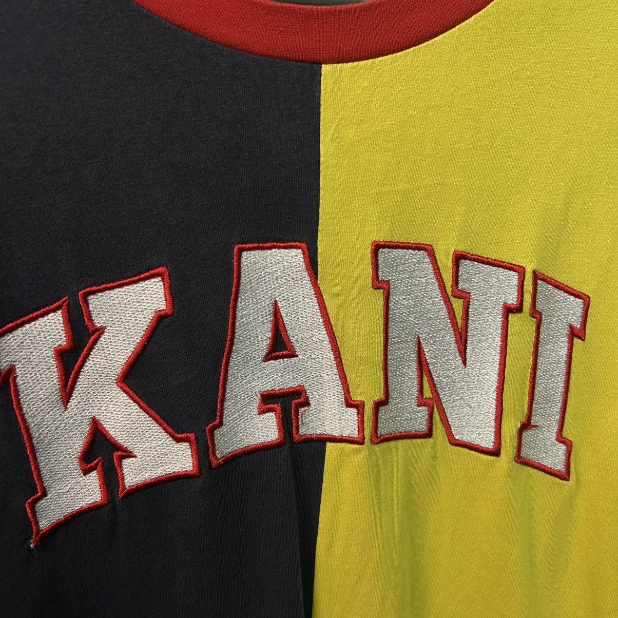 Karl Kani Vintage Karl Kani Big Logo Streetwear designer tee size XXL Size US XXL / EU 58 / 5 - 3 Thumbnail