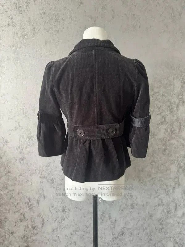 Burberry Burberry Black Cotton Blend Short Cardigan for Women. Size M / US 6-8 / IT 42-44 - 5 Thumbnail