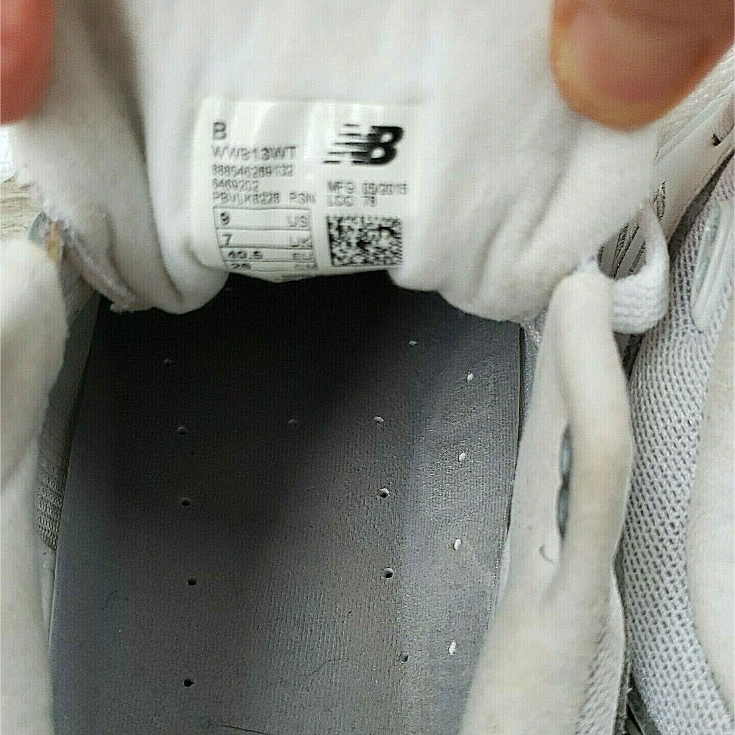 New Balance New Balance Leather Sneakers Womens Sz 9 B White Athletic WW Size US 9 / IT 39 - 7 Thumbnail