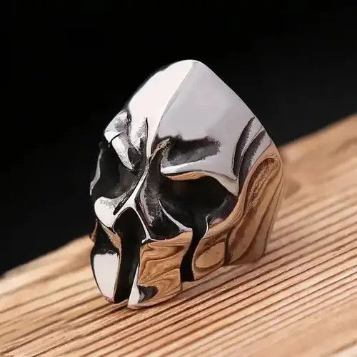 Ring Of Fire Spartan Helmet Ring ( size 7-13 ) Size ONE SIZE - 2 Thumbnail
