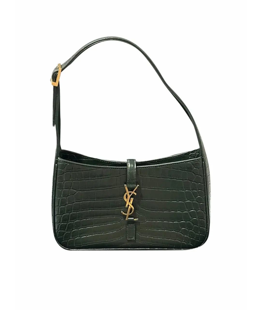 Saint Laurent Paris o1b1hav110425 Size: OS / Le 5 à 7 in Crocodile Leather Size ONE SIZE - 2 Thumbnail