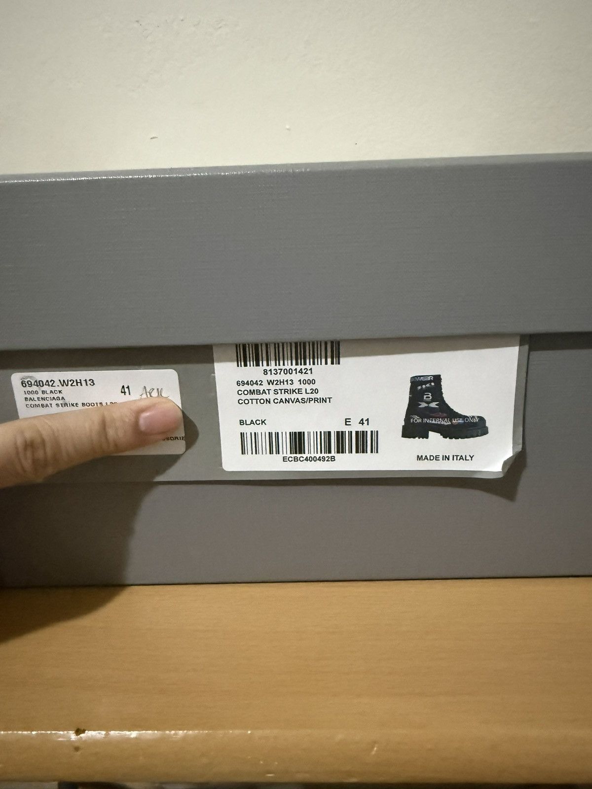 Balenciaga Balenciaga Combat Strike Boots Size US 9 / EU 42 - 13 Thumbnail