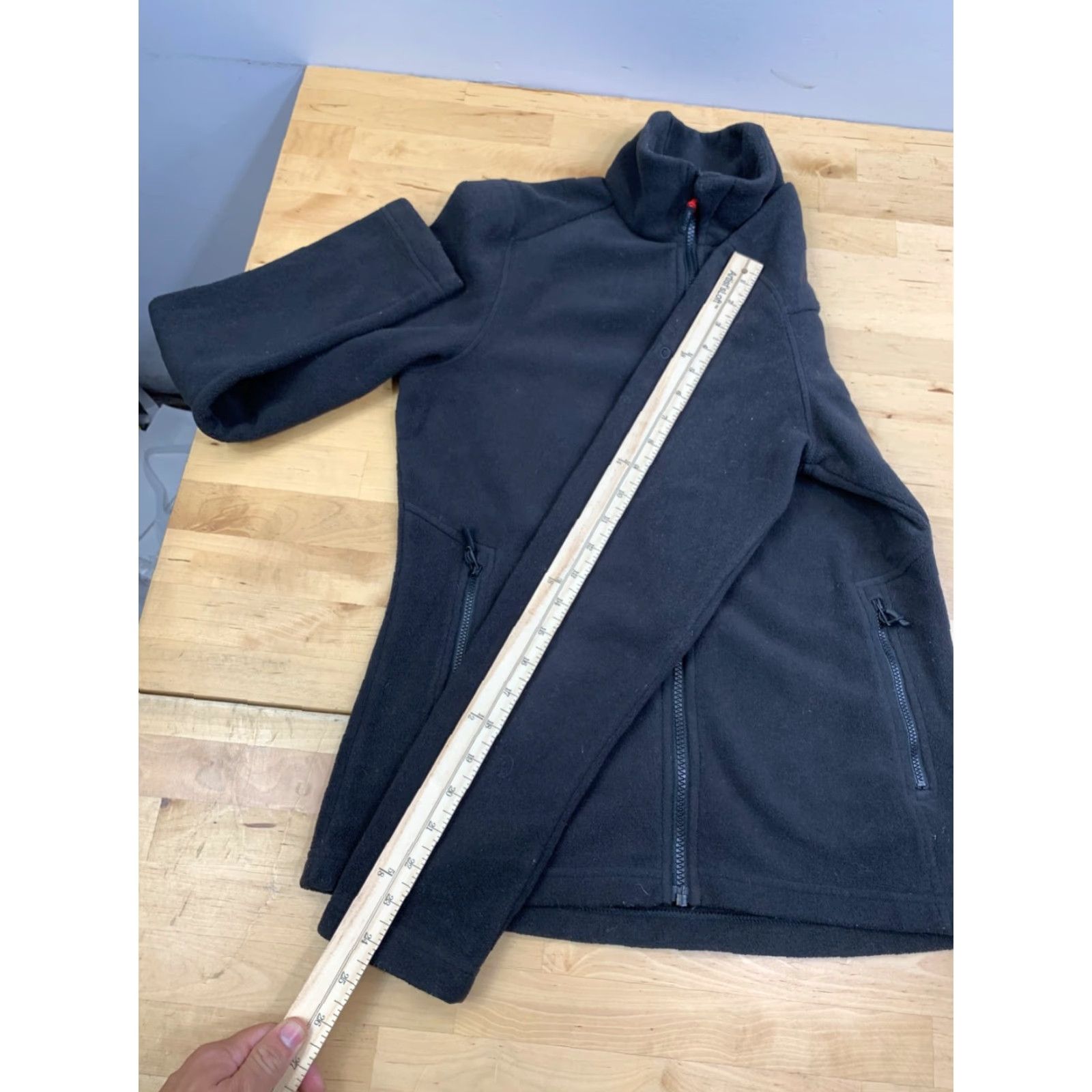 Musto MUSTO Jacket Womens 6 Black Full Zip Pockets Fleece Corsica Size 6 Casual Outdoor Size M / US 6-8 / IT 42-44 - 4 Thumbnail