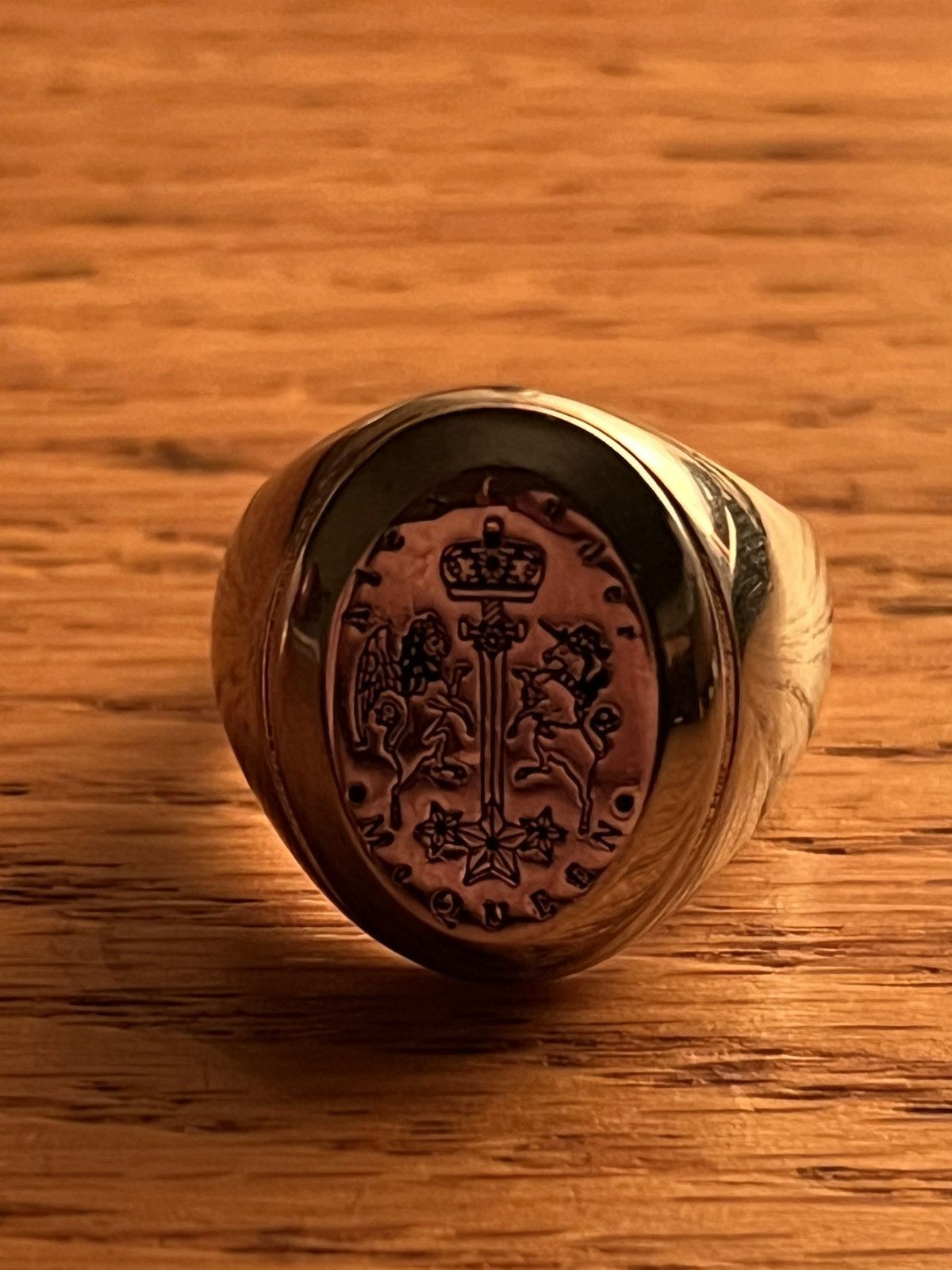 Alexander McQueen Alexander McQueen Coat of Arms Ring Size ONE SIZE - 4 Thumbnail