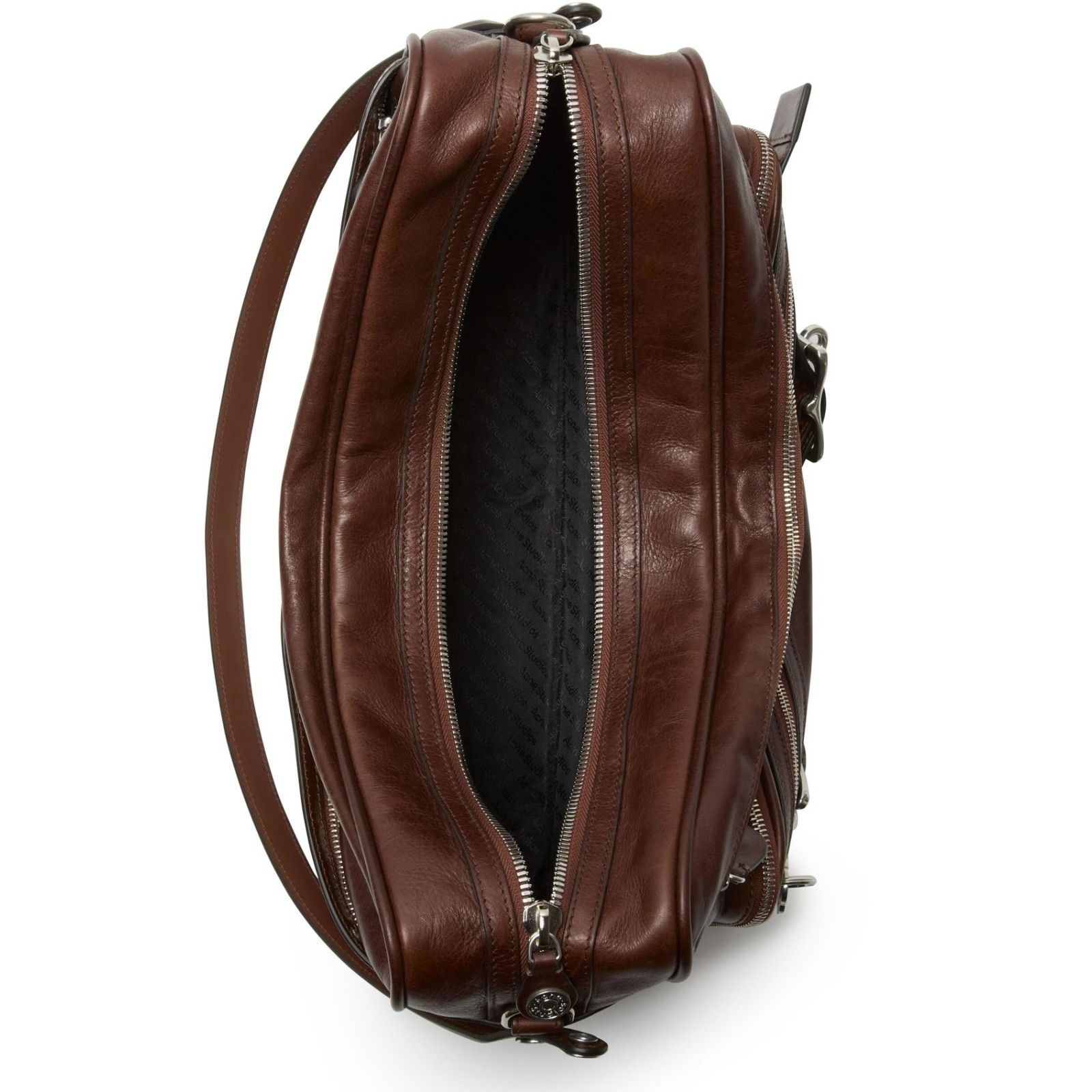 Acne Studios ACNE STUDIOS Camero Cognac Brown Shoulder Bag New & Authenti Size ONE SIZE - 3 Thumbnail