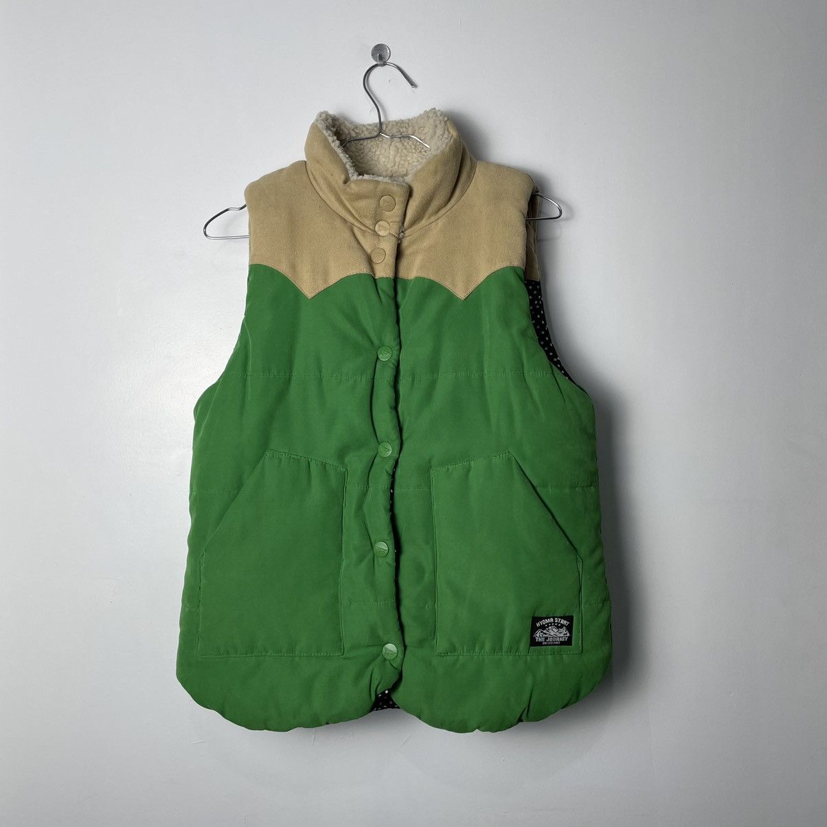 Vintage Hyoma Reversible Puffer Vest
