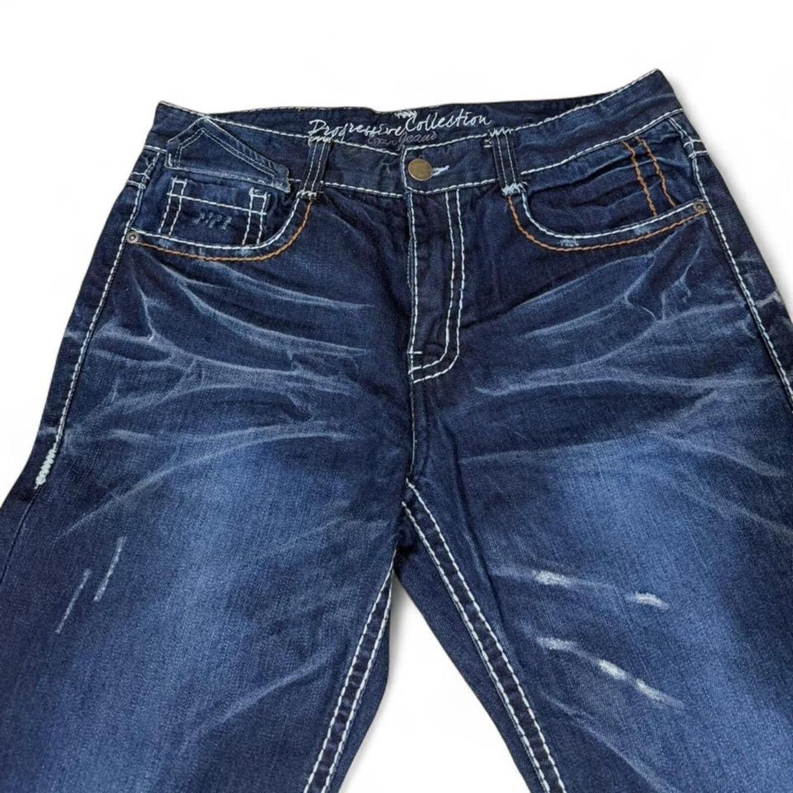 True Religion Vintage Style EXR Progressive Collection denim jeans Size US 32 / EU 48 - 5 Thumbnail
