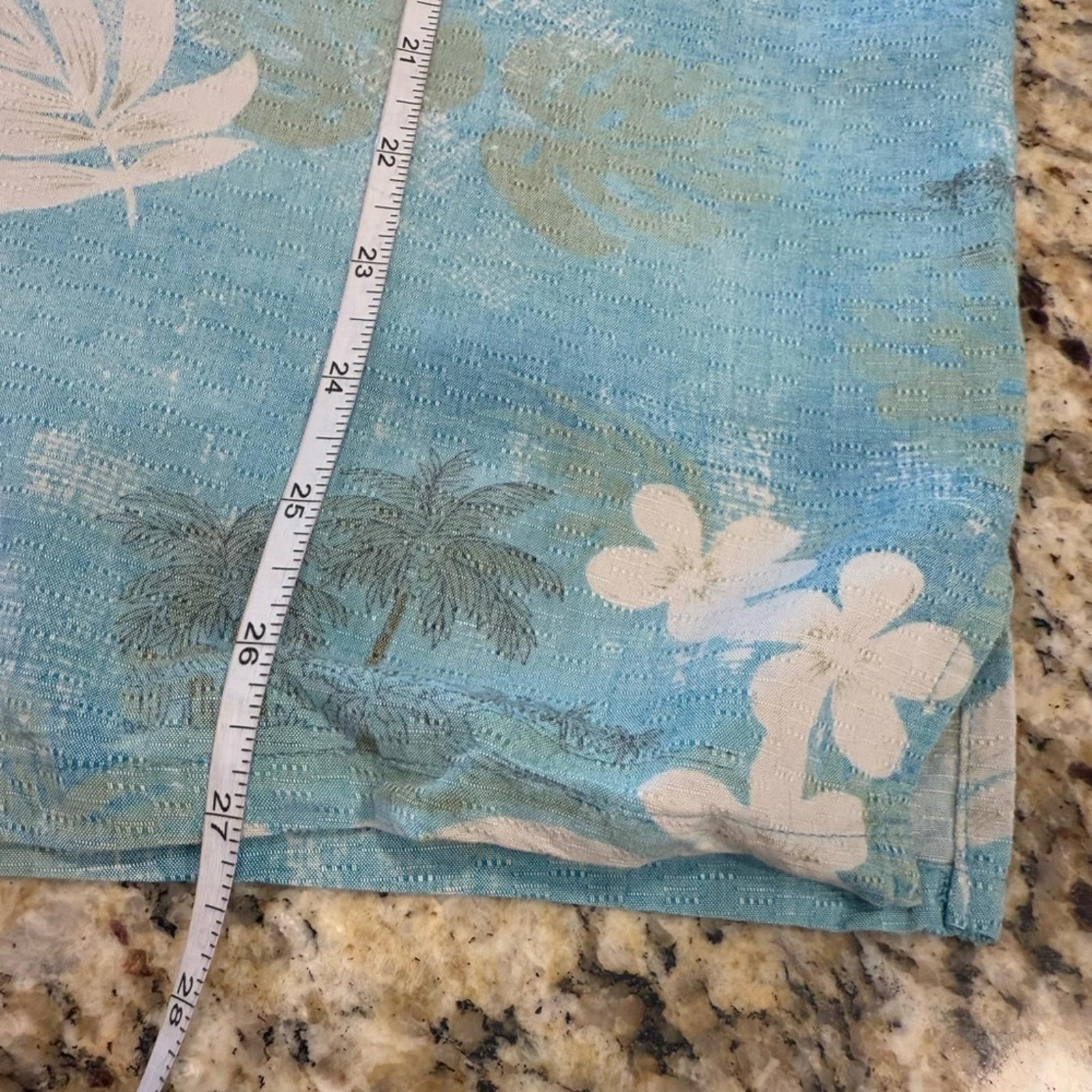 Other Bahama Bay Club Blue Floral Hawaiian Short Sleeve Shirt XL Size US XL / EU 56 / 4 - 9 Thumbnail