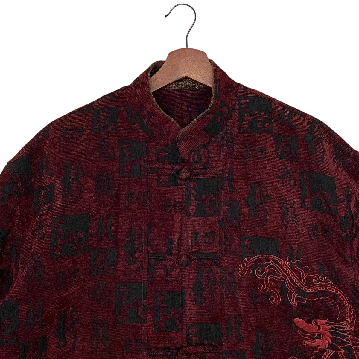 Japanese Brand × Vintage Vintage Brand Embroidery Dragon Tang Suit Long Sleeves 2000s Size US M / EU 48-50 / 2 - 3 Thumbnail