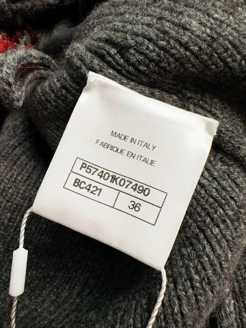 Chanel Chanel Gray tassel-edged knitted sweater coat Size XS / US 0-2 / IT 36-38 - 7 Thumbnail